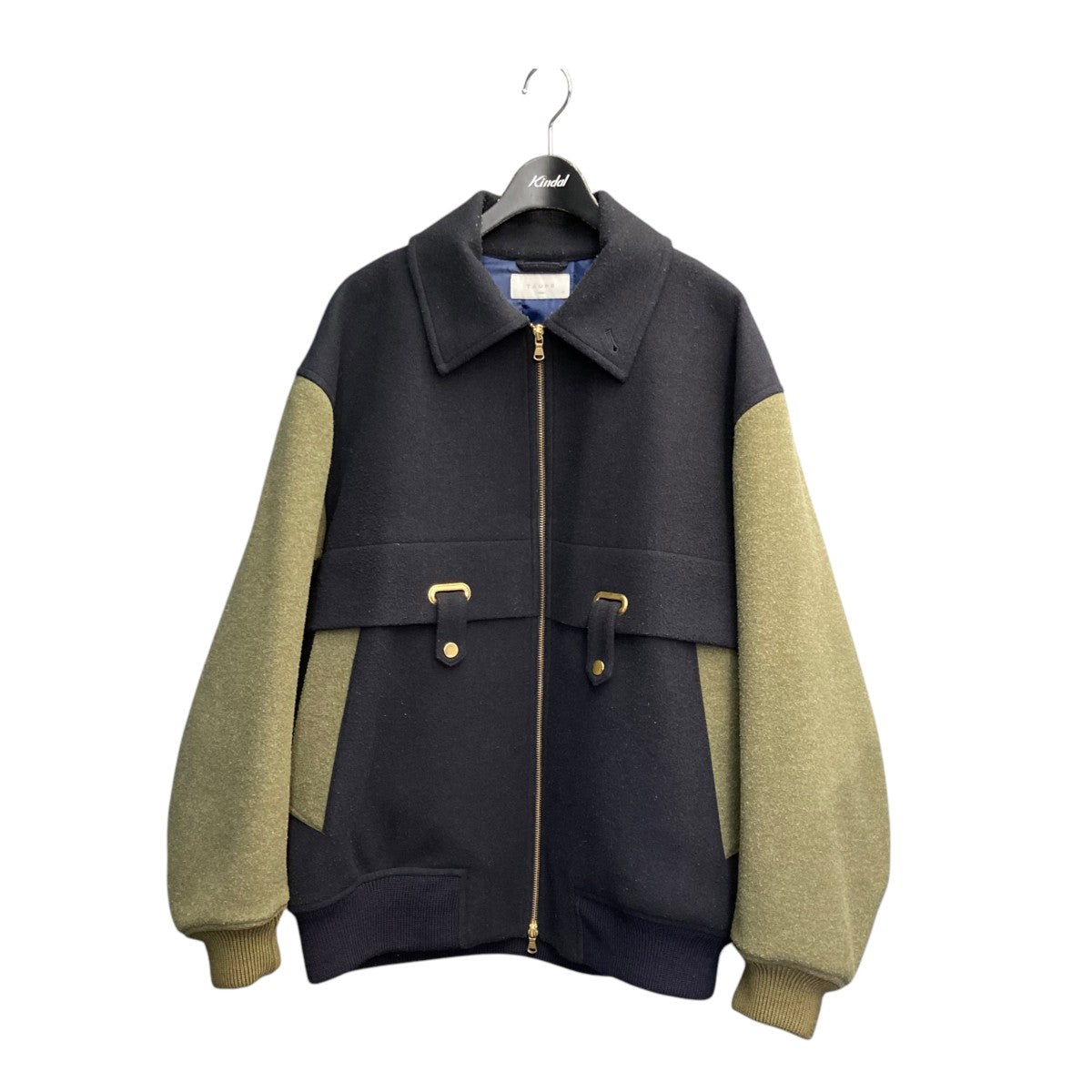QUILT HOUNDSTOOTH ZIP BLOUSONスタジャンTPM22302004