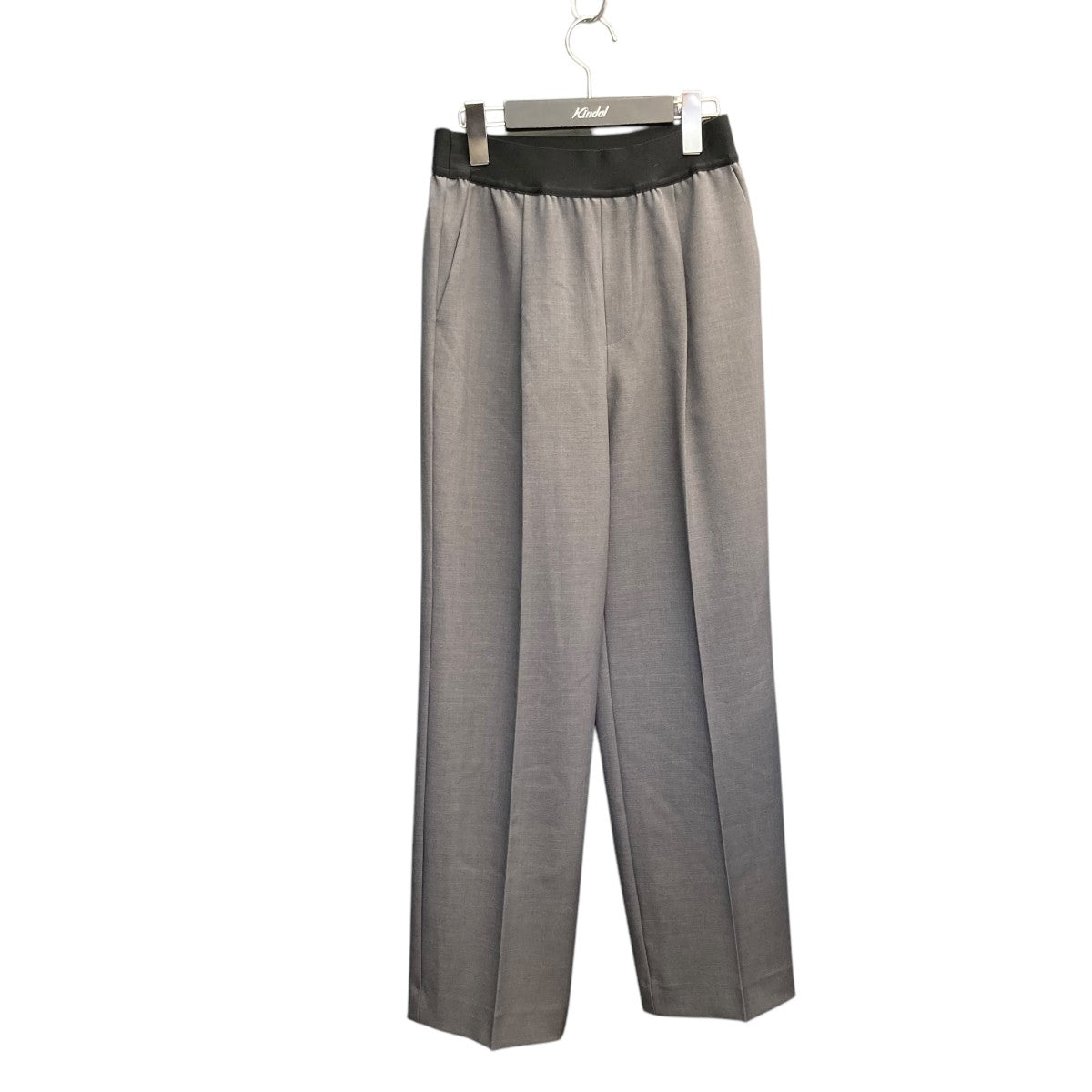 新品未使用【MACHATT】ライクラタフタパンツ　ベージュ　マチャット DEUXIEME CLASSE - 新品未使用【MACHATT】ライクラタフタパンツ