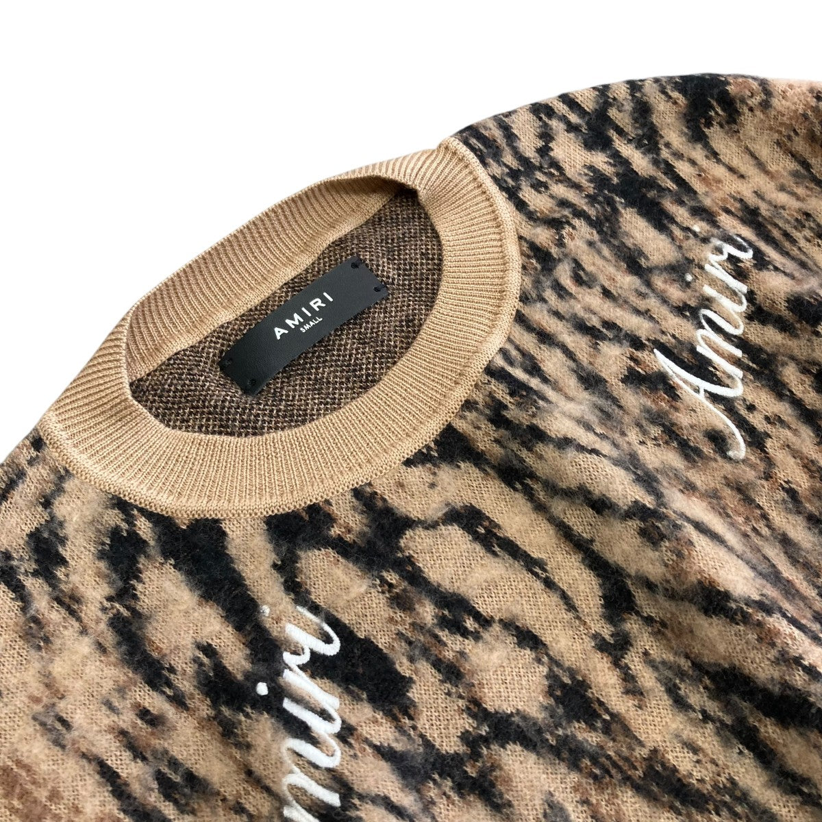 AMIRI 23AW Monogram Mohair Sweater