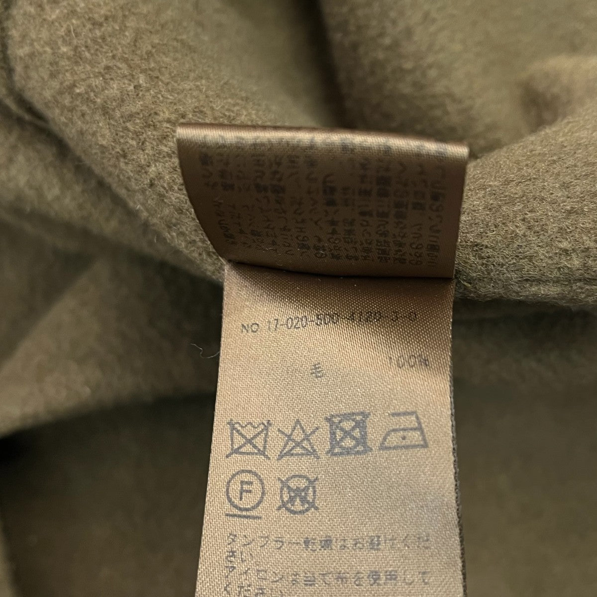 MUSE 17AWVictorianウールコート17-020-500-4120-3-0 古着・中古-6枚目のアイテム画像