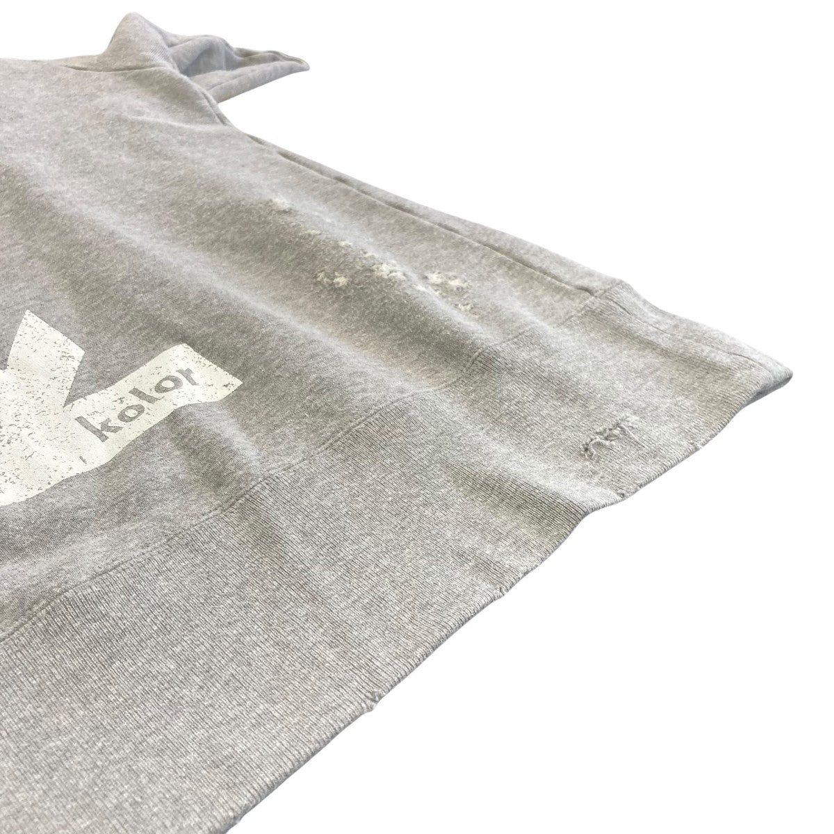 KOLOR(カラー) 22AWクルーネックスウェット22WCM-T09206 22WCM