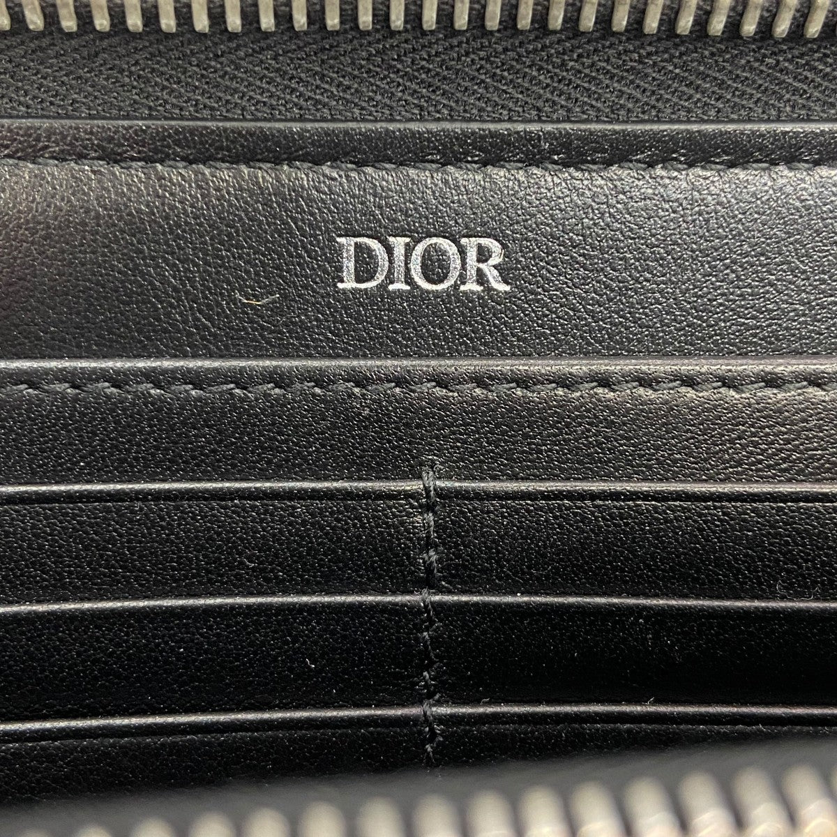すぐ届く【DIOR】ディオール オブリーク ジャカード 長財布