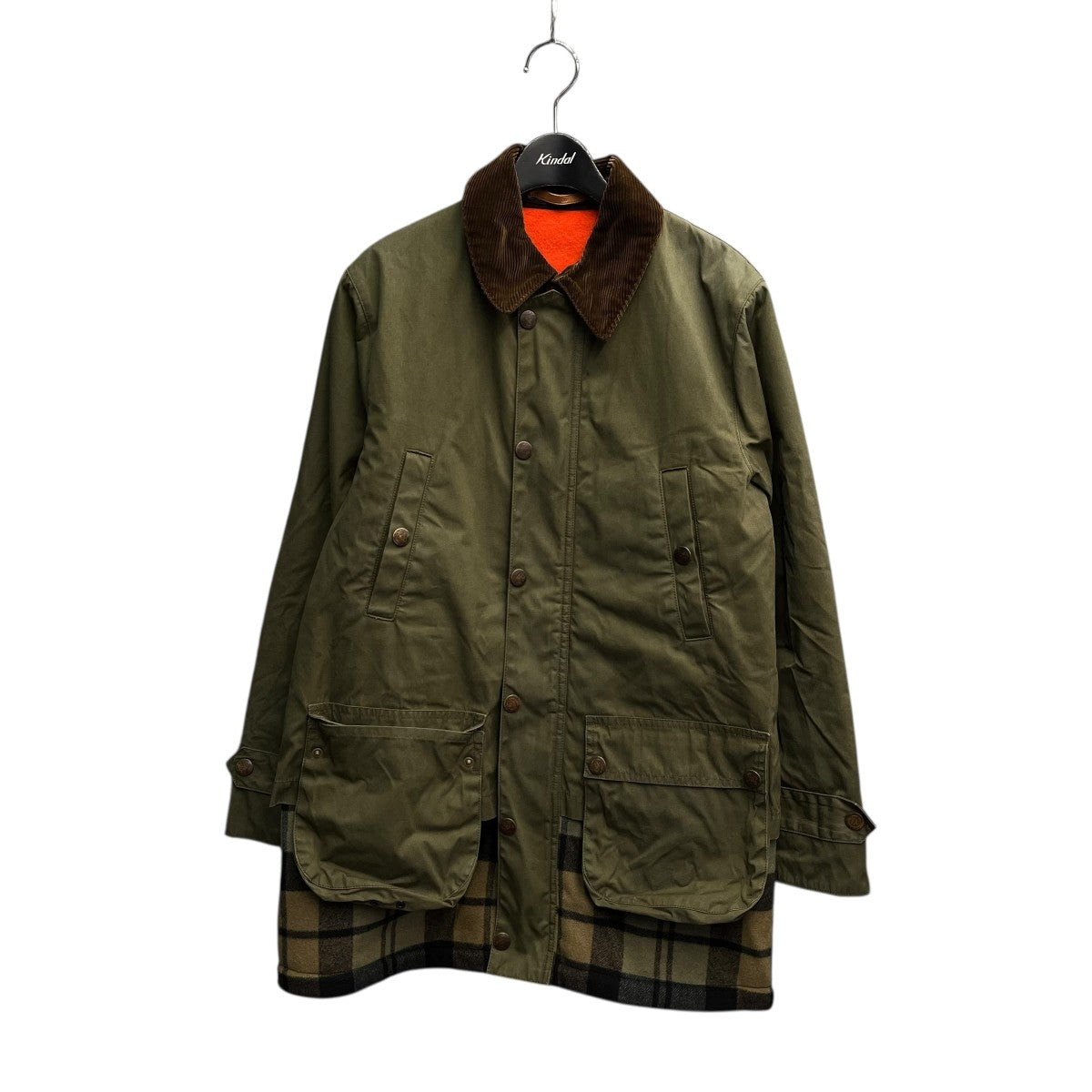 SCYE(サイ) Shetland Wool Tweed D．B． Short Coat Jacketダブル