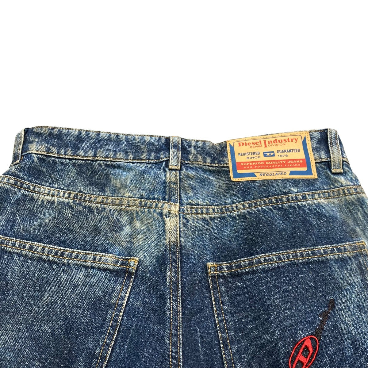 極美品‼️W28 DIESEL ディーゼル ハーフ デニム パンツ