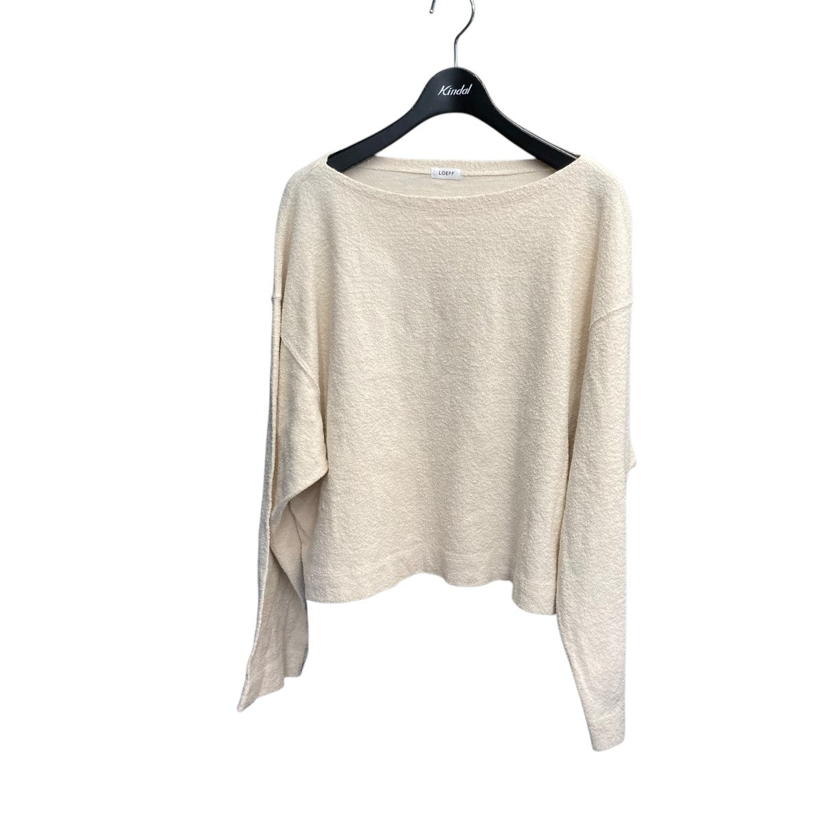 LOEFF ロエフ size1 アイボリーロングコート