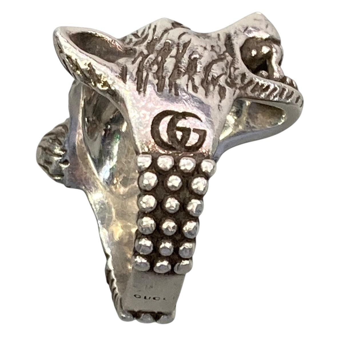 GUCCI(グッチ) ANGER FORESTウルフデザインリング サイズ 20号 GUCCI(グッチ) ANGER FORESTウルフデザインリング サイズ 20号