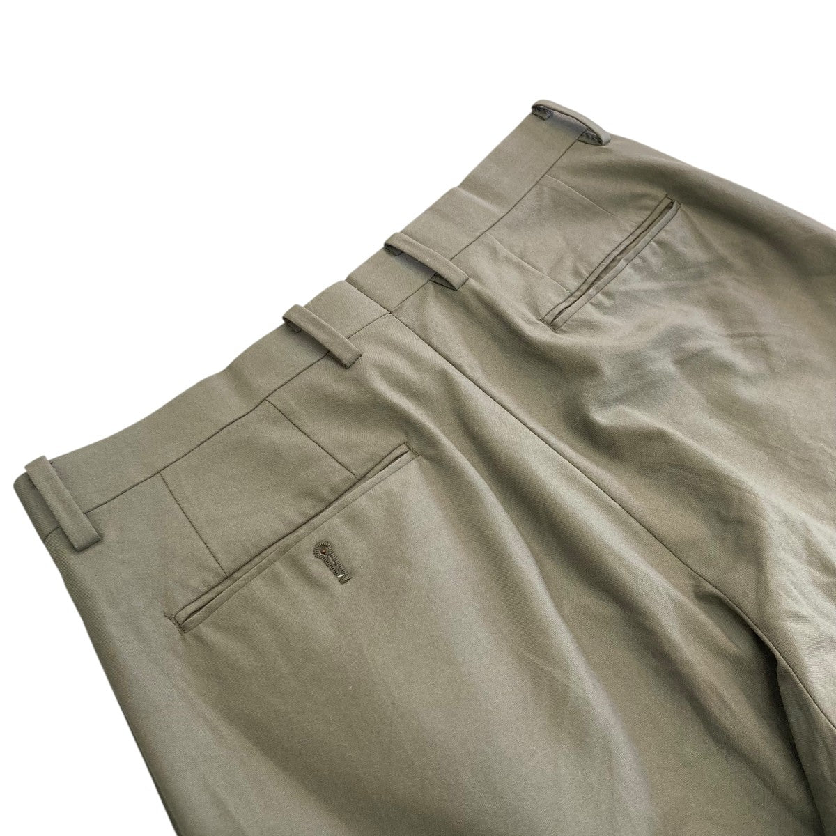 AURALEE ブラウン スラックス　SIZE5 Auralee - LIGHT WOOL MAX GABARDINE SLACKS (TOP BLACK