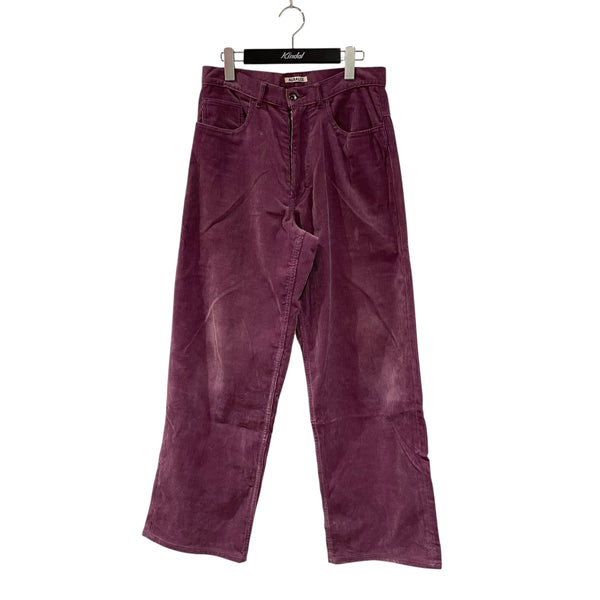 AURALEE(オーラリー) 24AWFINX CORDUROY PANTSコーデュロイパンツ