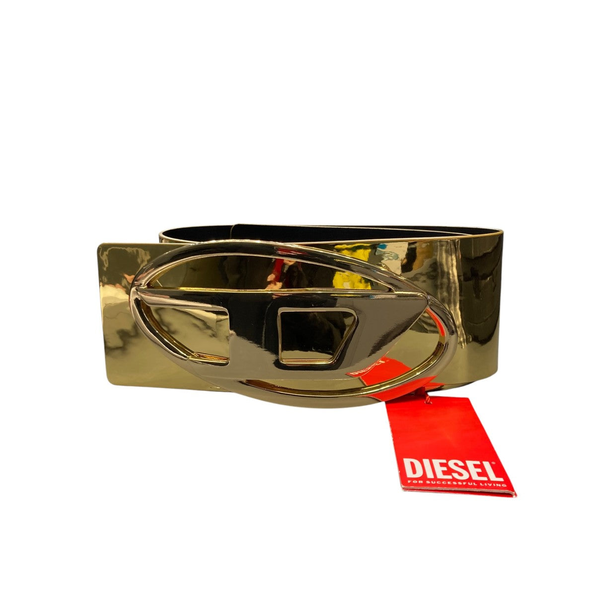 DIESEL(ディーゼル) バックルロゴベルトX08516 X08516 ブラック