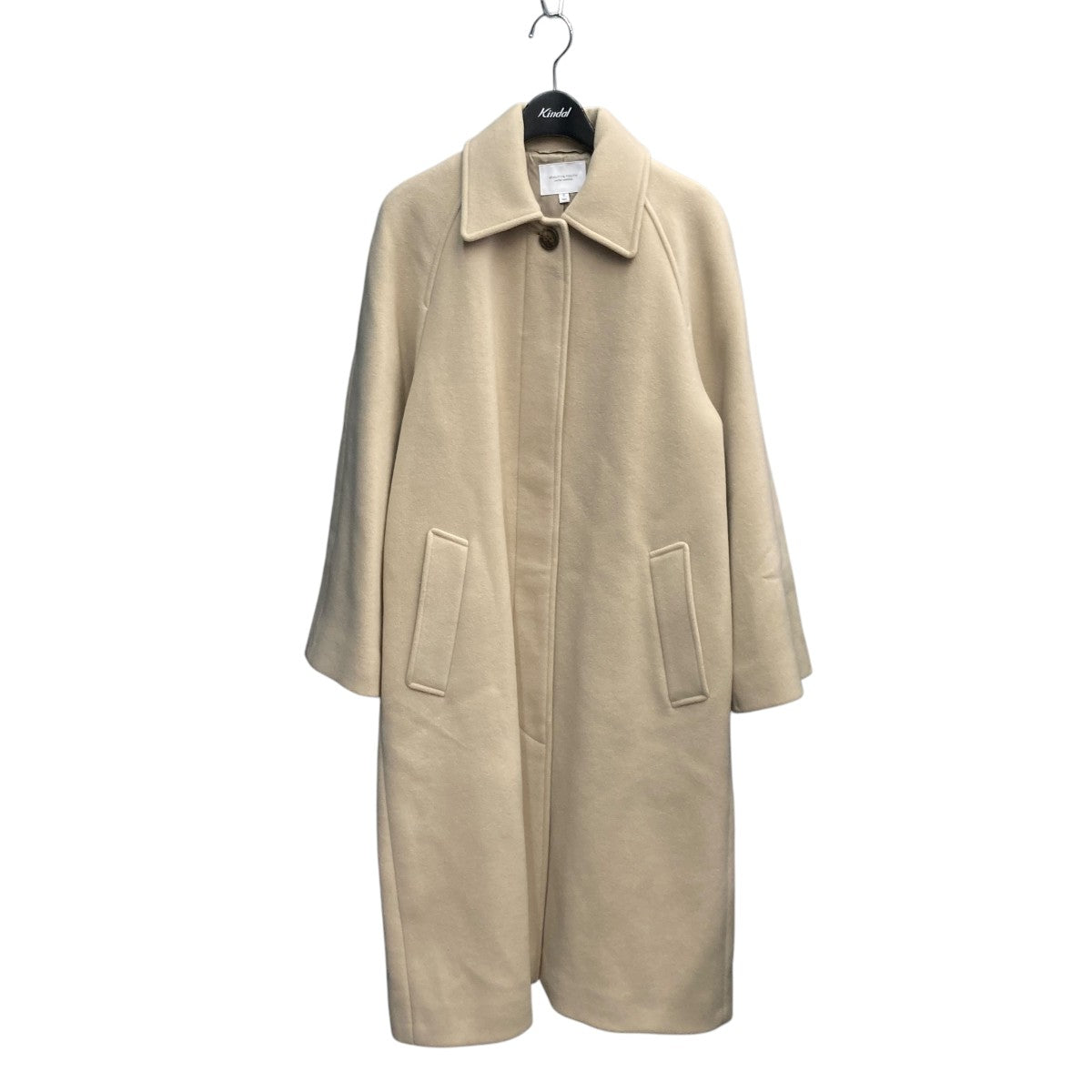 モッサワイドスリーブステンカラーコートロングコート1625-144-4608