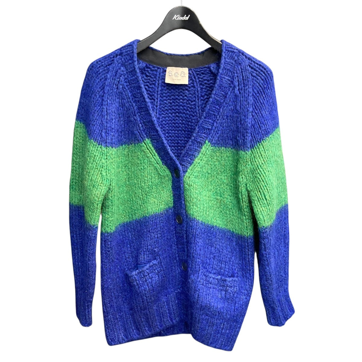 SEA モヘアカーディガンAW12-72 古着・中古-1枚目のアイテム画像