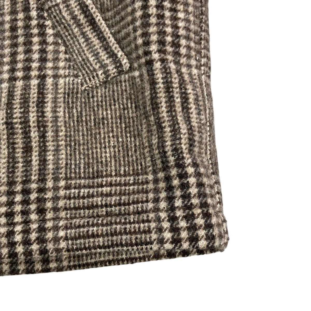 CHECK WOOL VESTSC2320-JK08