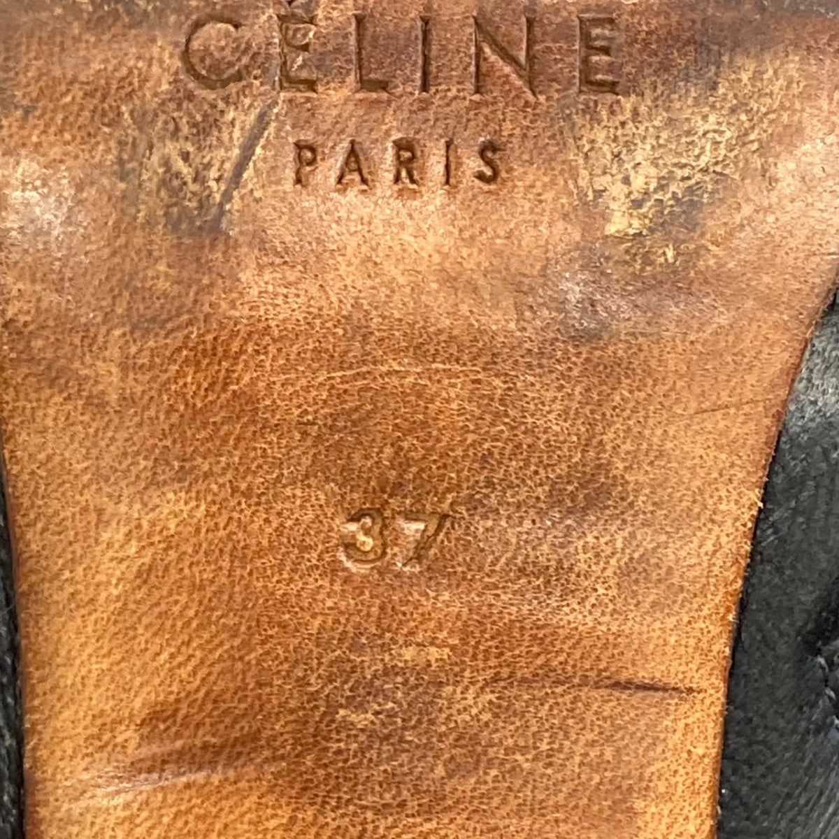 未使用 oldcelineフィービー期 CELINE セリーヌ CELINE(セリーヌ) フィービー期ショルダーバッグ - クリーム