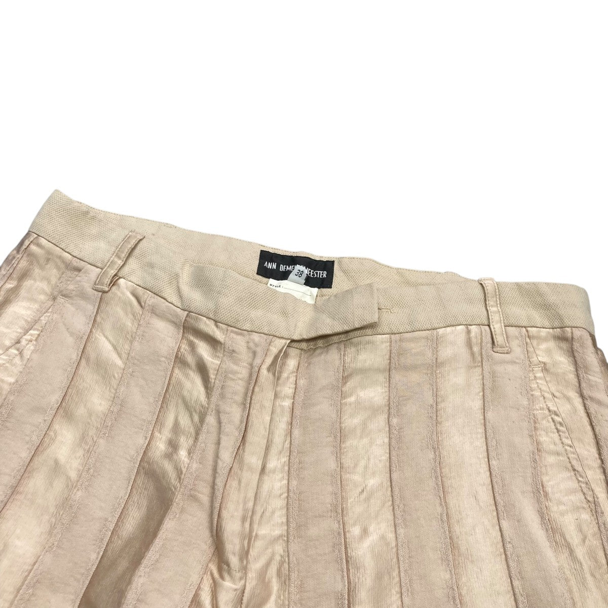 ANN DEMEULEMEESTER ストレートパンツ151-1430 古着・中古-3枚目のアイテム画像