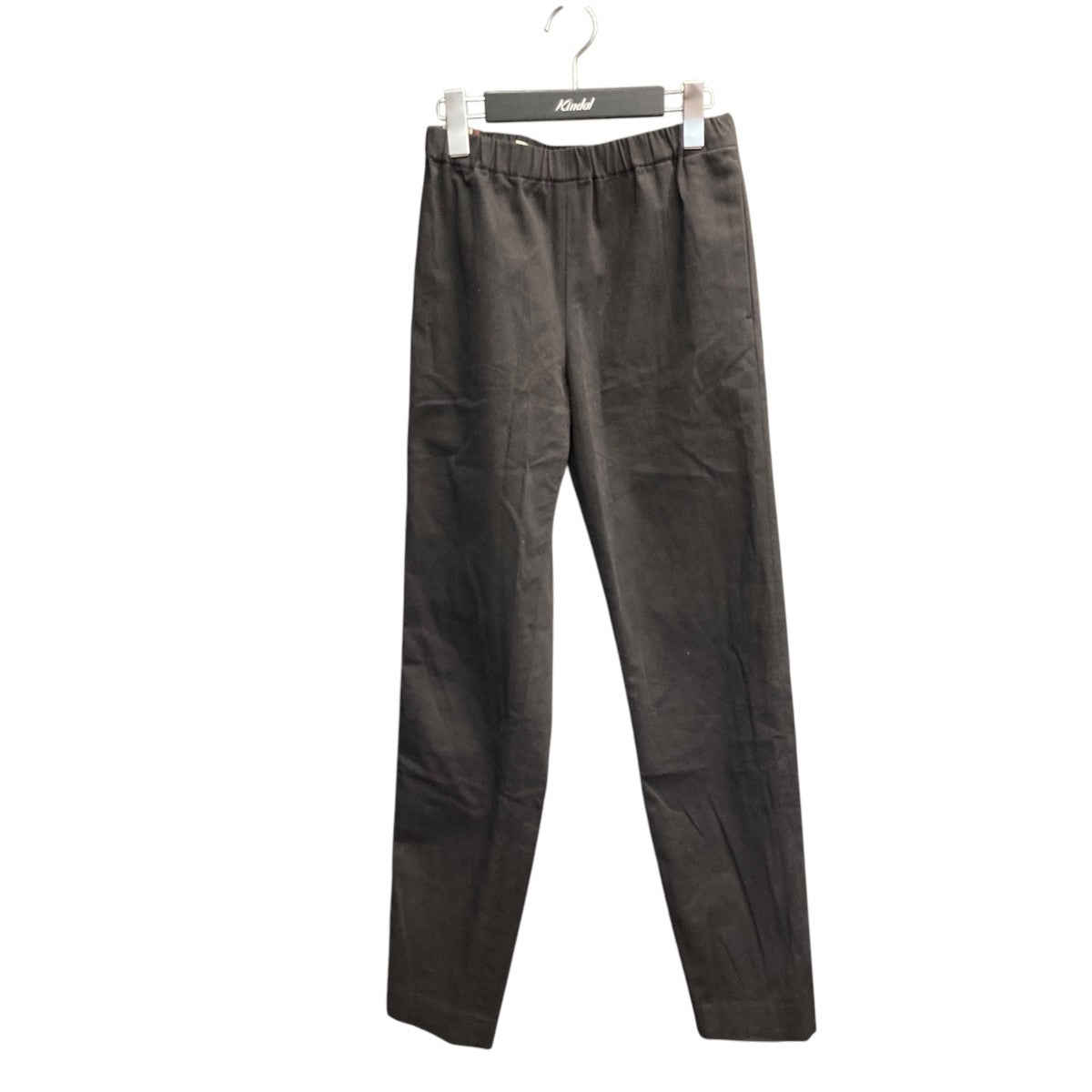 Dries Van Noten】ブラックプリーツワイドレッグパンツ (Dries