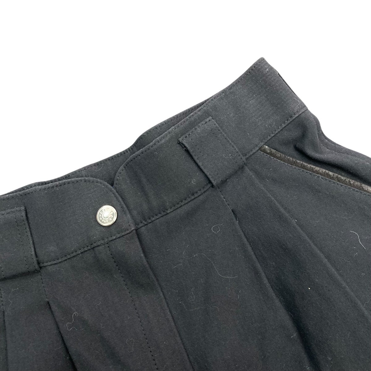 エルメスパンツ　40 エルメス シルクパンツ40 - メルカリ