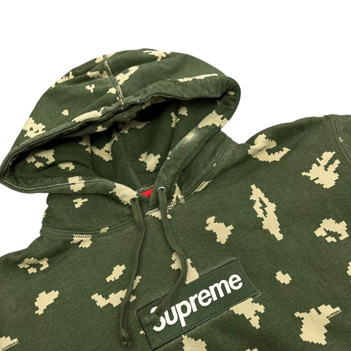 Supreme(シュプリーム) 21AWBOX LOGOプルオーバーパーカー グリーン