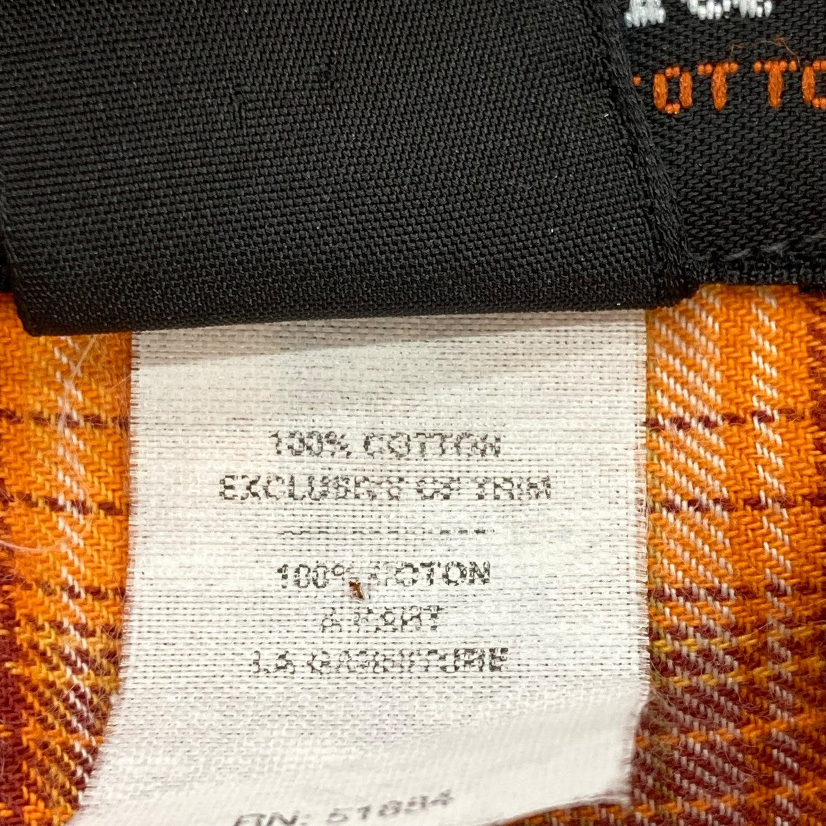 Patagonia(パタゴニア) 99年 ポルトガル製長袖シャツ オレンジ
