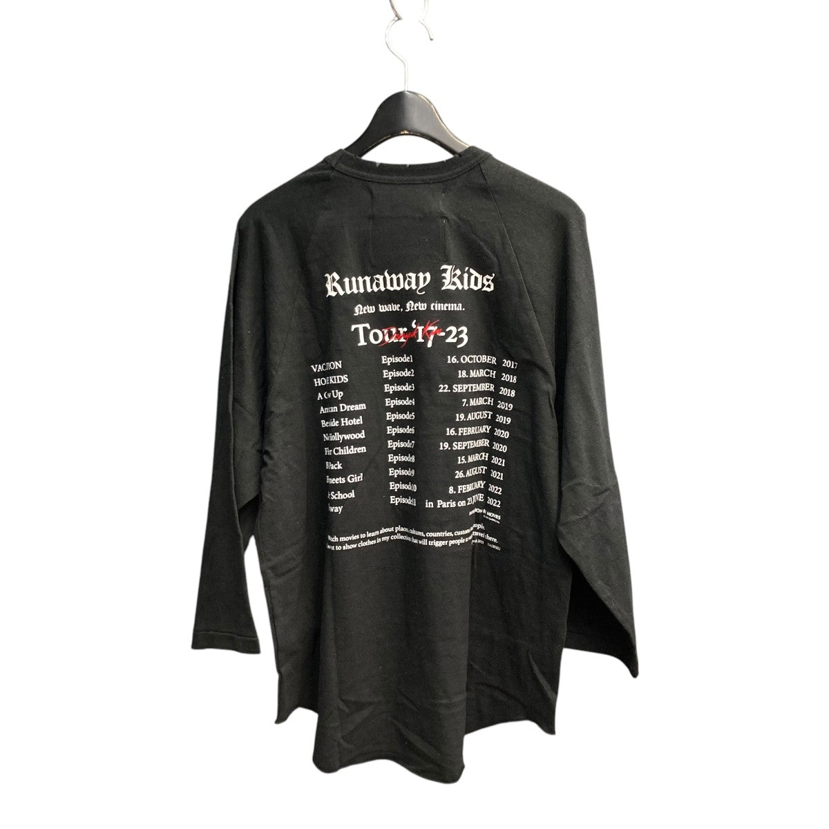 DAIRIKU(ダイリク) 23SSNew Raglan TeeラグランTシャツ23SS C-5