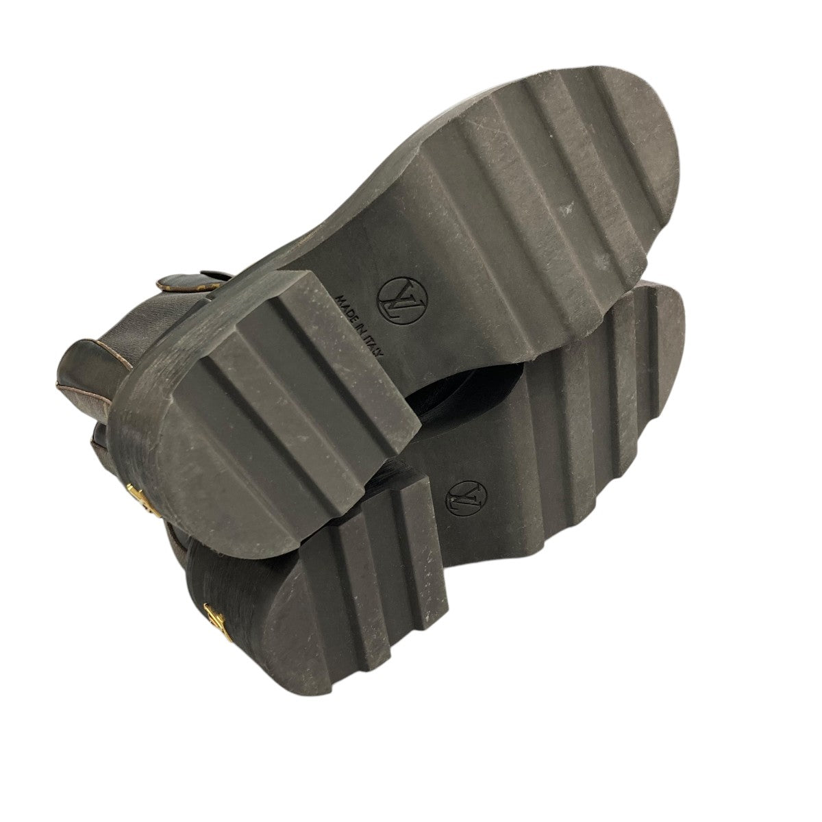 LOUIS VUITTON(ルイヴィトン) 22年 LVボブール・ライン アンクルブーツ