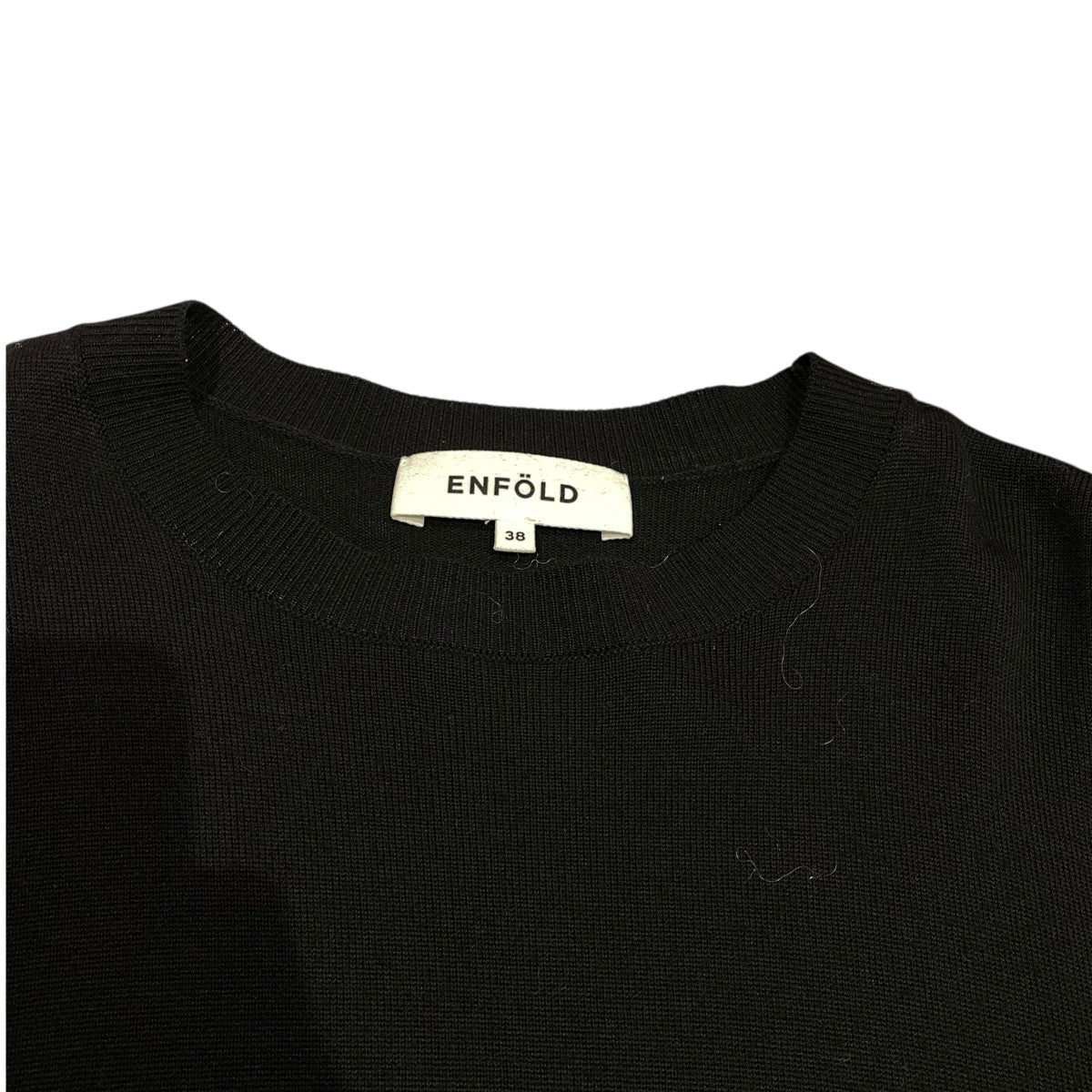 ENFOLD クルーネックニット300HA270-2180 古着・中古-3枚目のアイテム画像