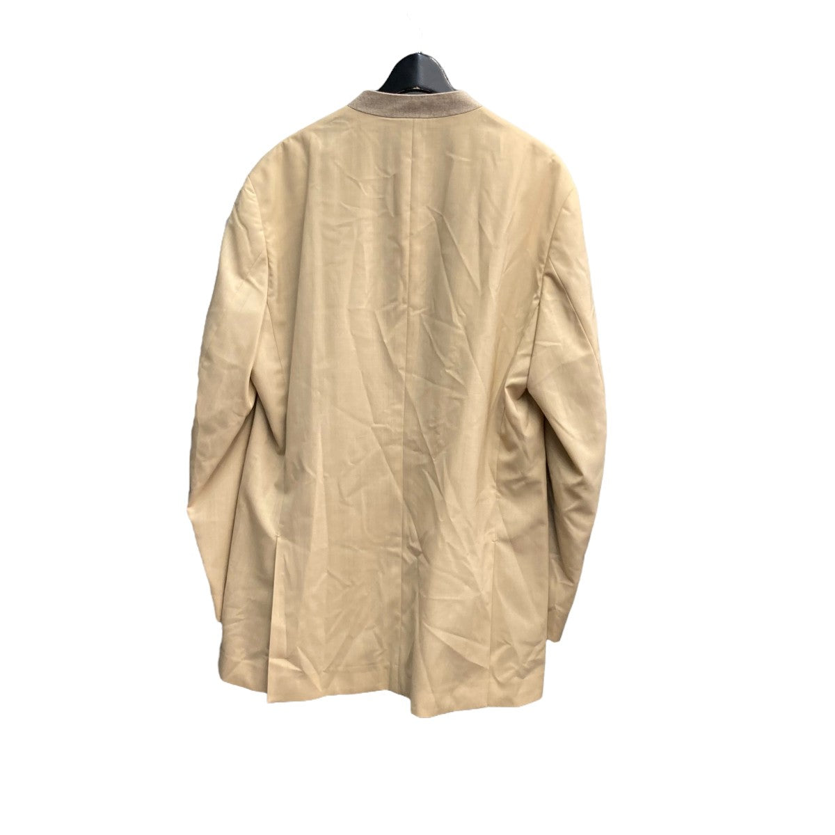SUPER FINE TROPICAL WOOL NO COLLAR JACKEノーカラージャケットA24SJ05WT