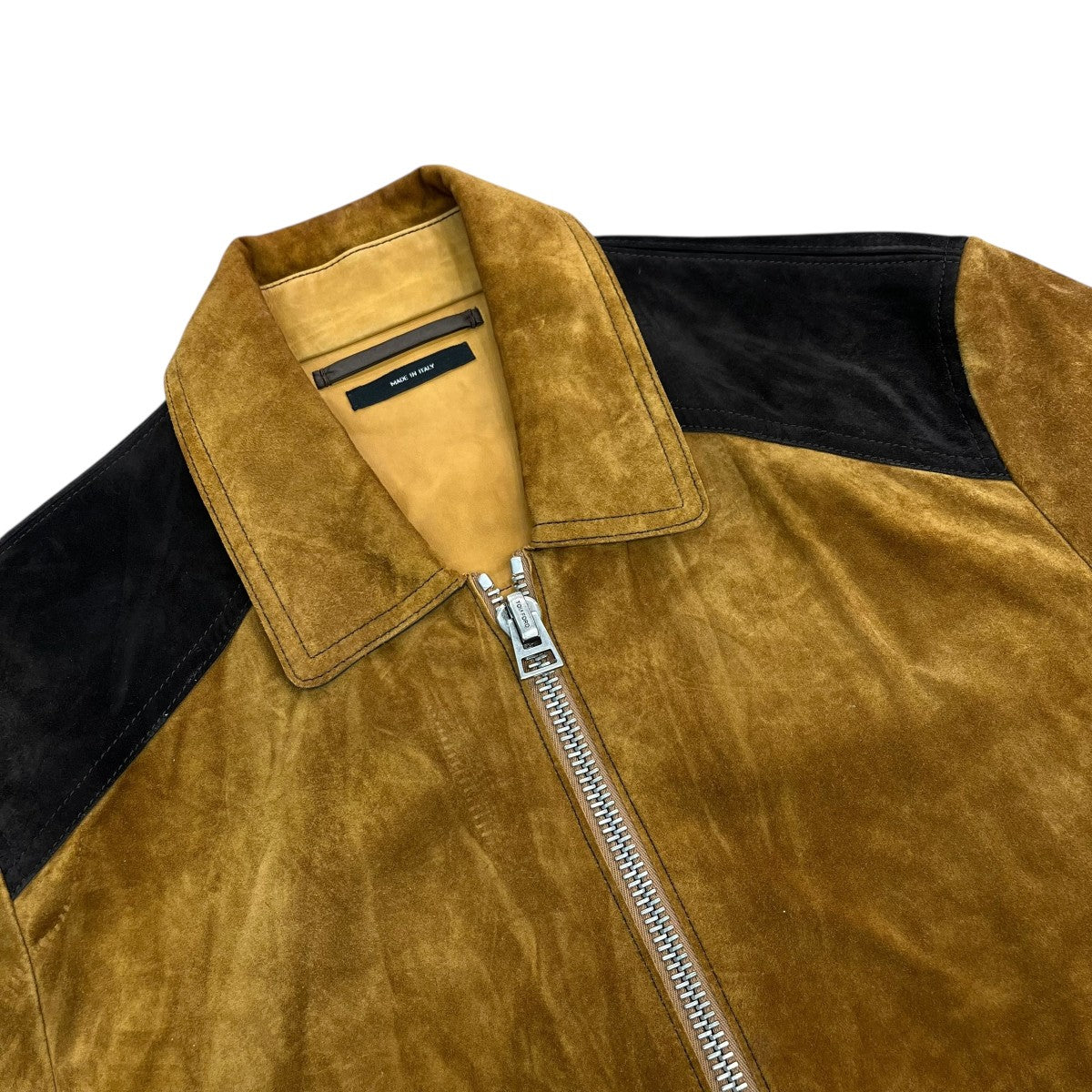 TOM FORD(トムフォード) 16SSカシミヤスウェードジャケットレザー