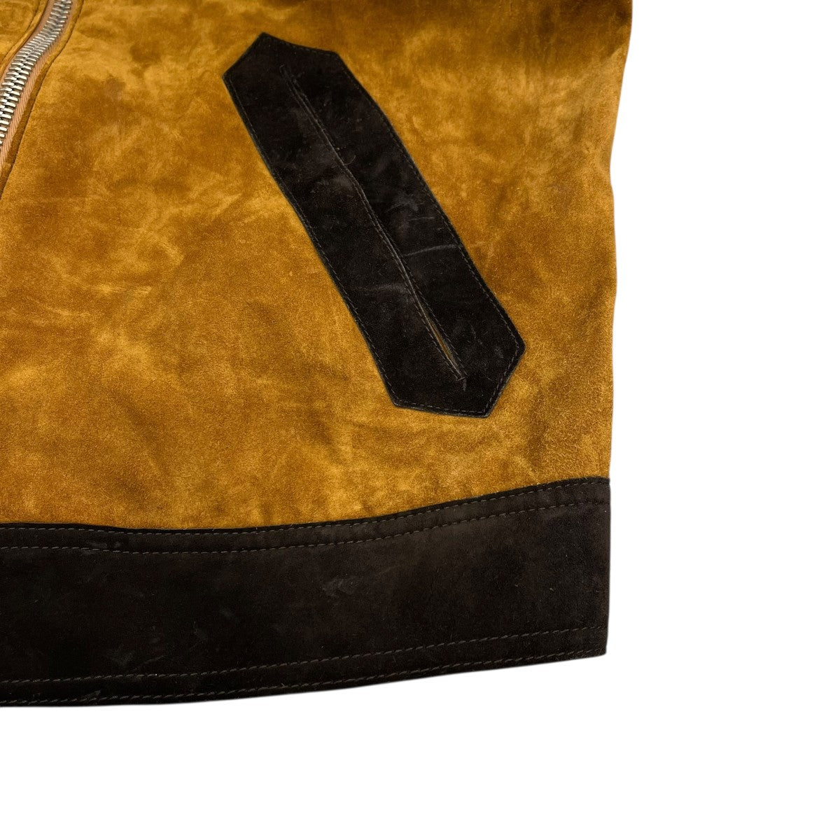 TOM FORD(トムフォード) 16SSカシミヤスウェードジャケットレザー