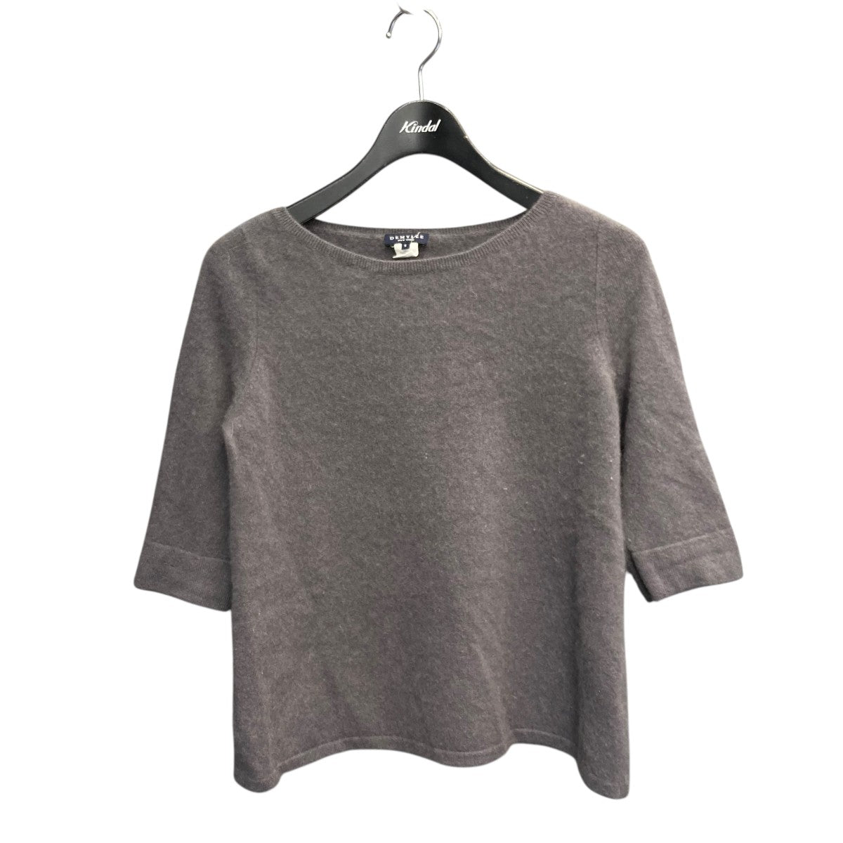 新品タグ付き★DEMYLEE　カシミヤ100%　半袖　ニット　XS DEMYLEE - 新品タグ付き☆DEMYLEE カシミヤ100% 半袖 ニット XSの通販