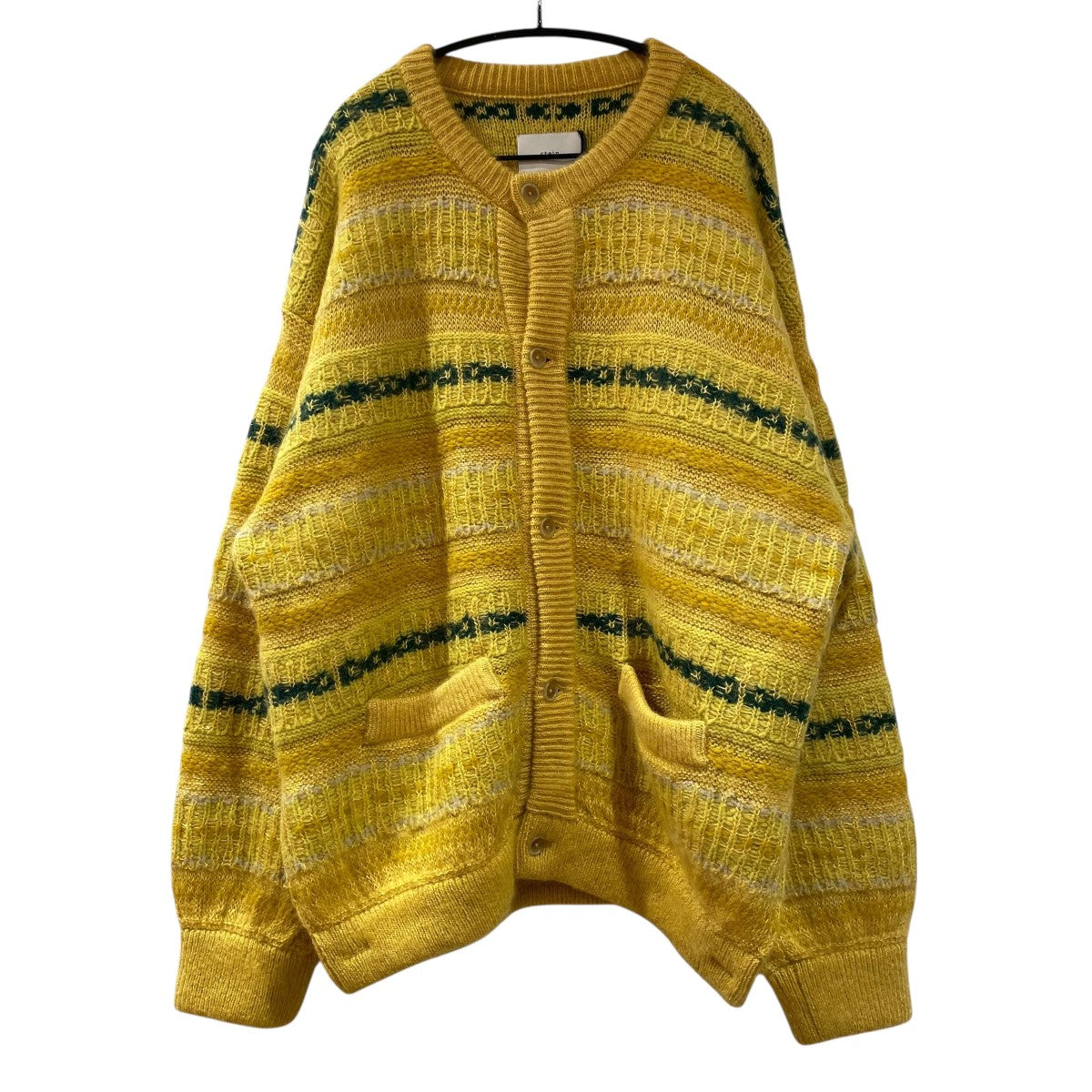 トップス 22aw stein kid mohair cardigan ST.445 Stein シュタイン 22AW KID MOHAIR CARDIGAN キッド モヘヤ ニット