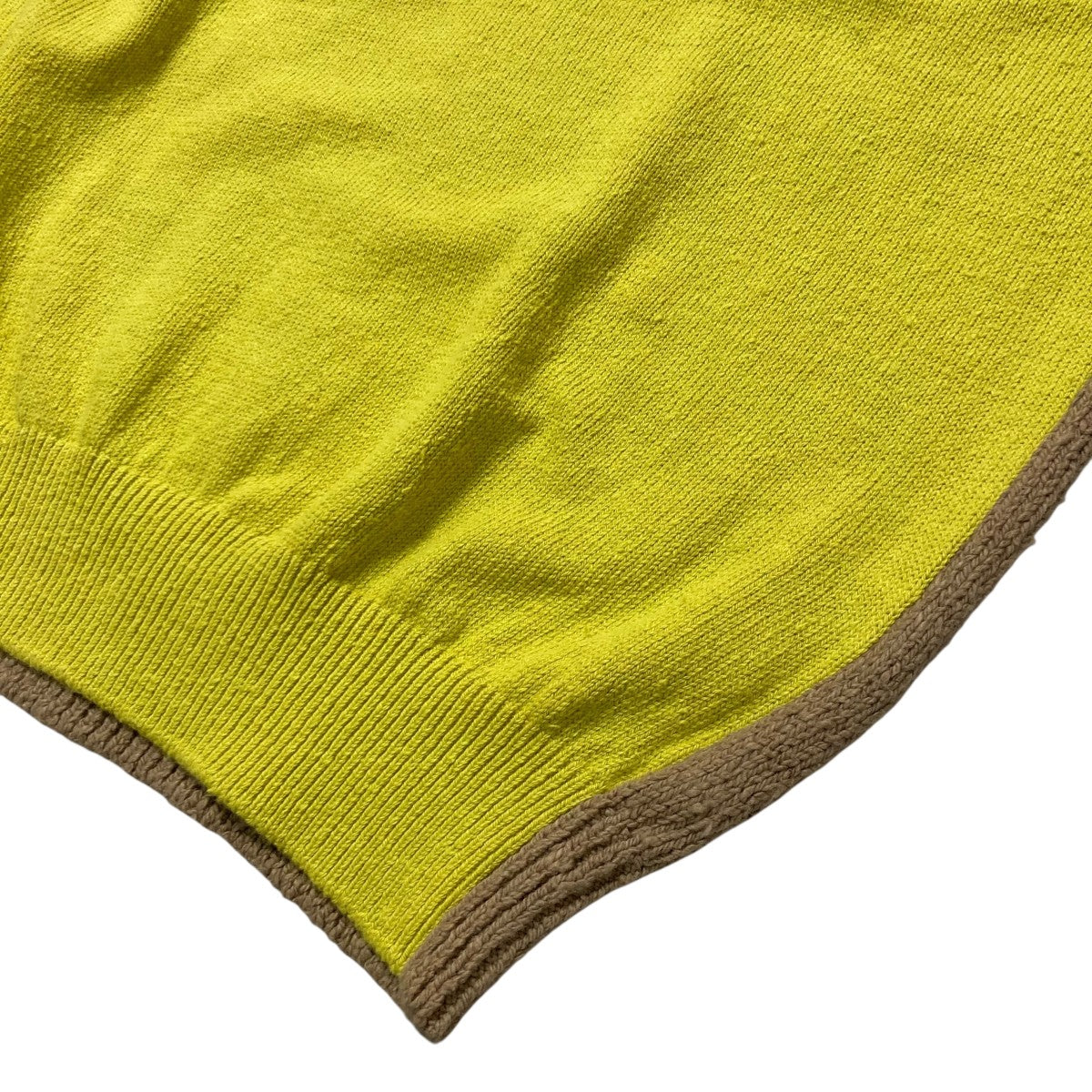 YOKE(ヨーク) 24SSIntarsia Crewneck Sweaterバイカラーセーター