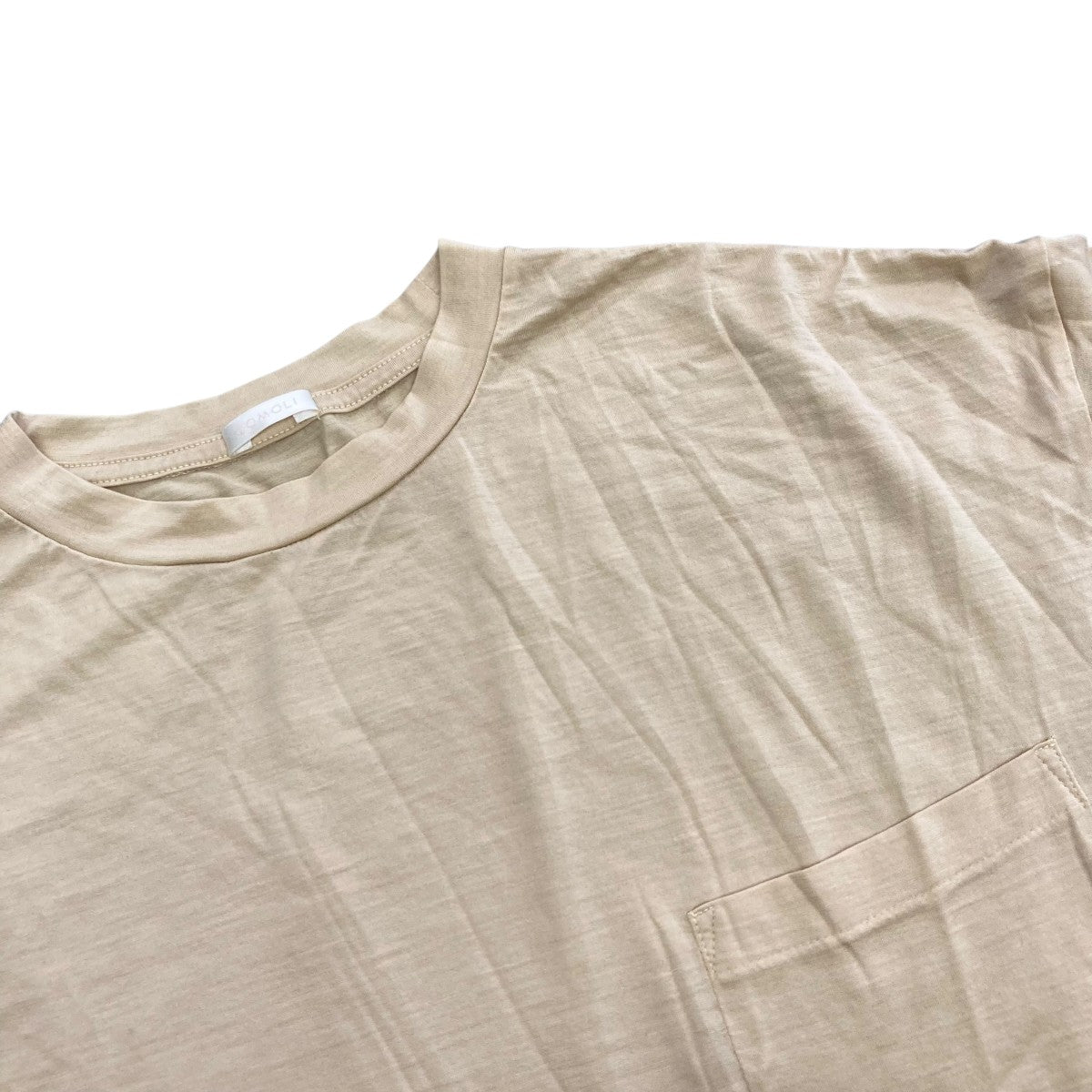 COMOLI コモリ Tシャツ・カットソー ベージュ 0481524D0011 COMOLI コモリ Tシャツ・カットソー ベージュ 0481524D0011 楽天