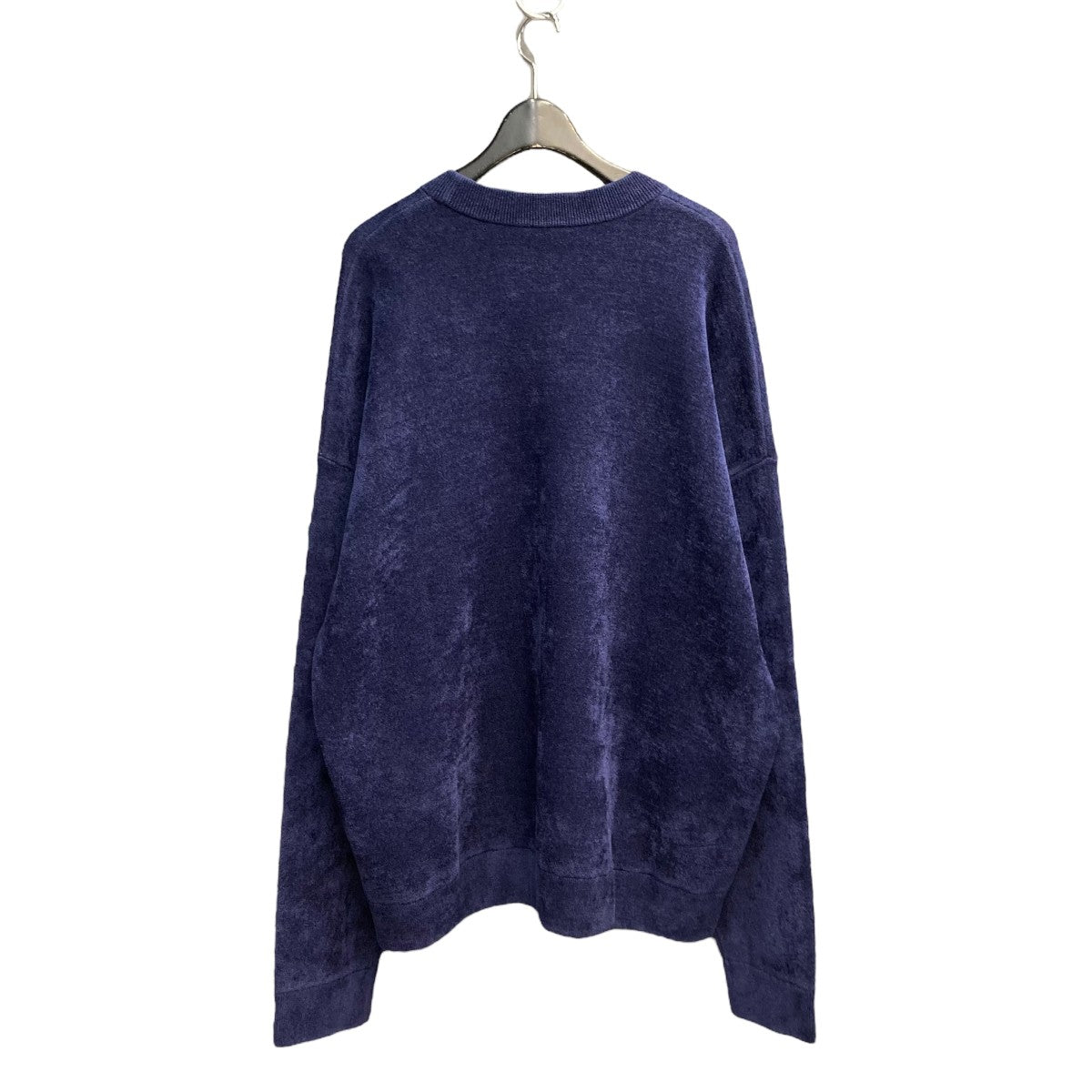 りんごさん専用　 DIESEL ネイビー クロップドニットセーター りんごさん専用 DIESEL ネイビー クロップドニットセーター ニット 横