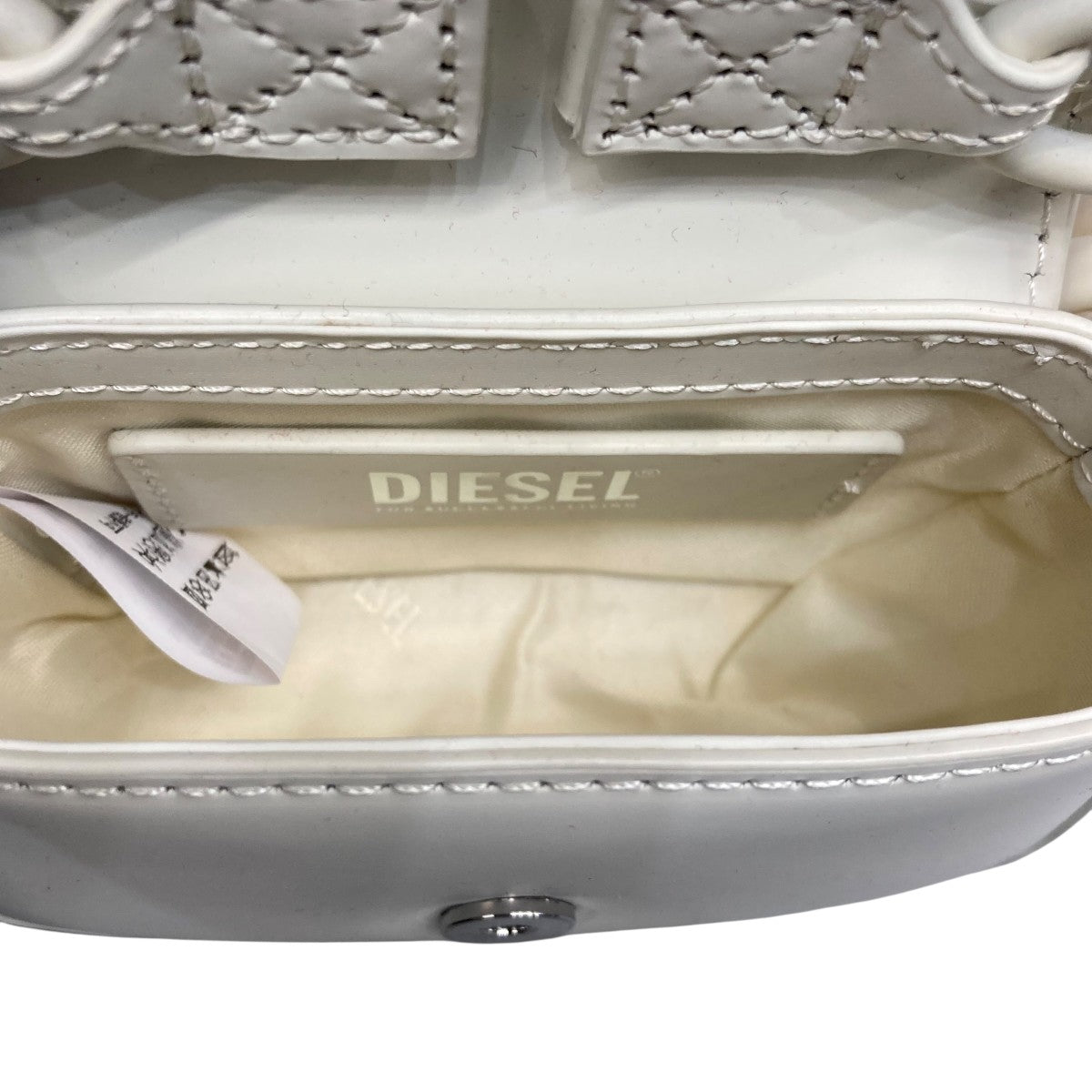 DIESEL マットショルダーバッグ 古着・中古-5枚目のアイテム画像
