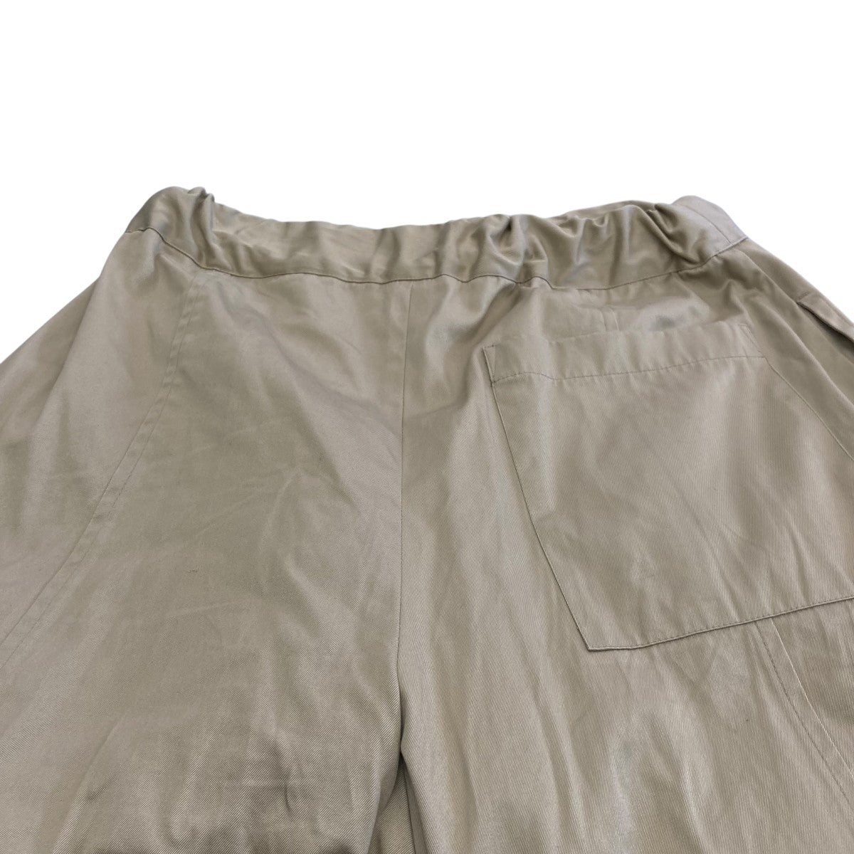 saga NATION(セイジネーション) BOX PLEAT TROUSERプリーツトラウザー