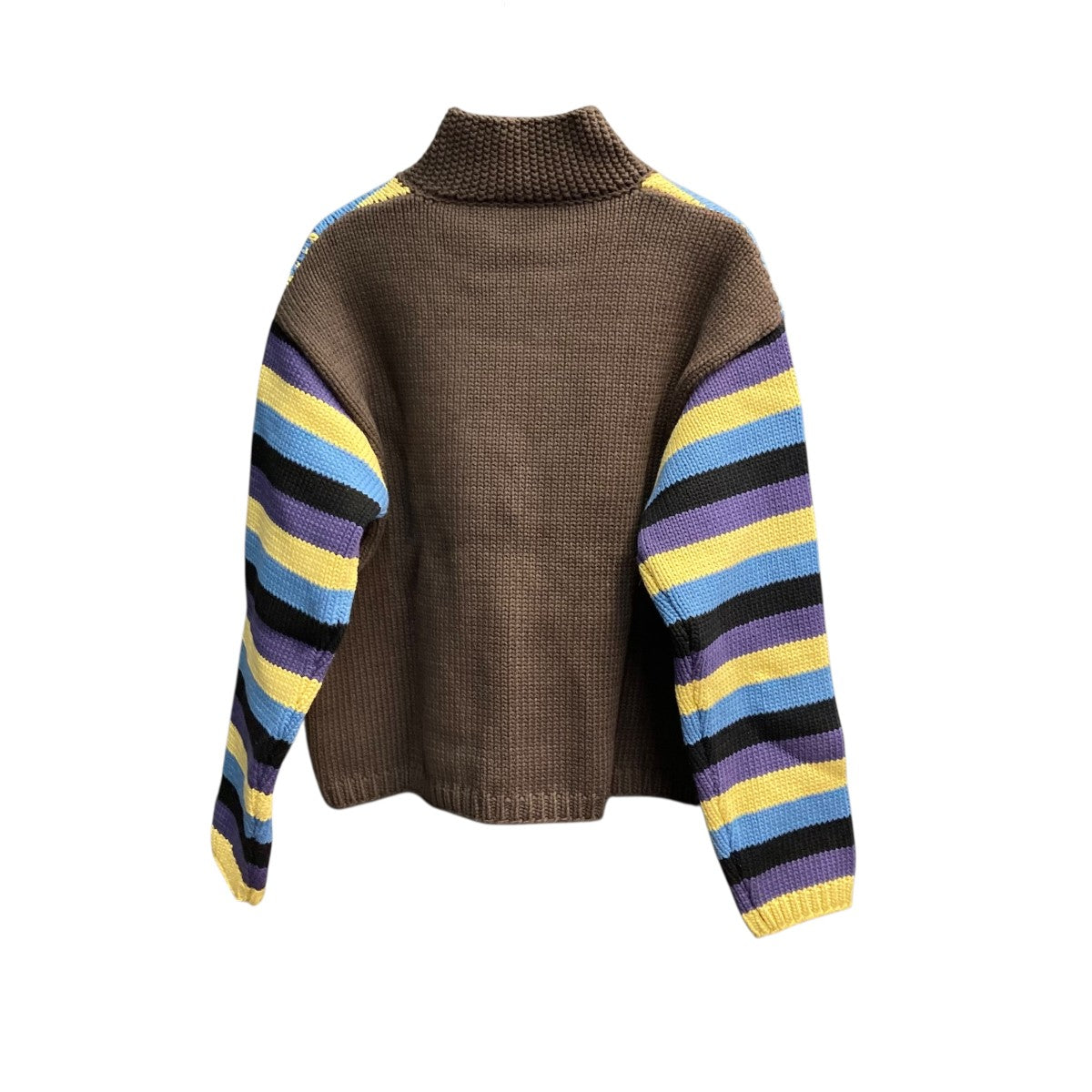 LITTLEBIG(リトルビッグ) Border CardiganジップアップニットLB233