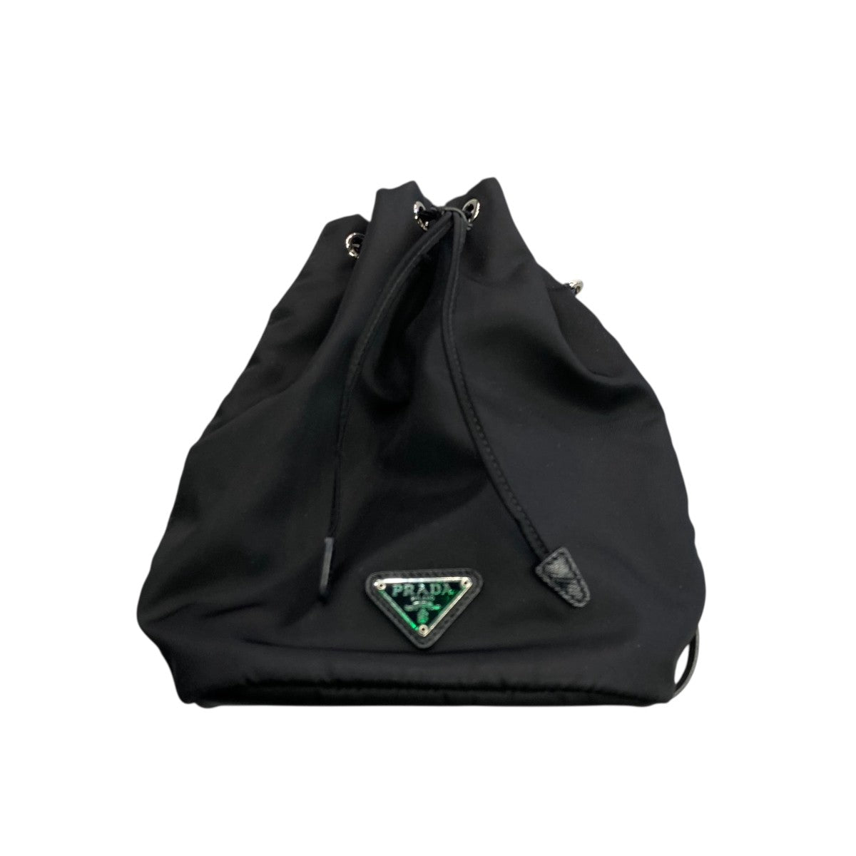 PRADA(プラダ) 巾着ポーチ1NS369 1NS369 ブラック｜【公式