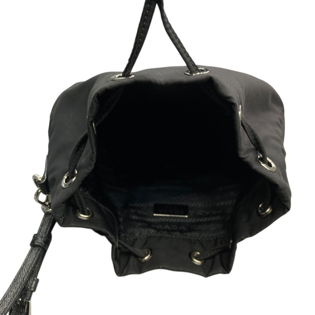 PRADA(プラダ) 巾着ポーチ1NS369 1NS369 ブラック｜【公式
