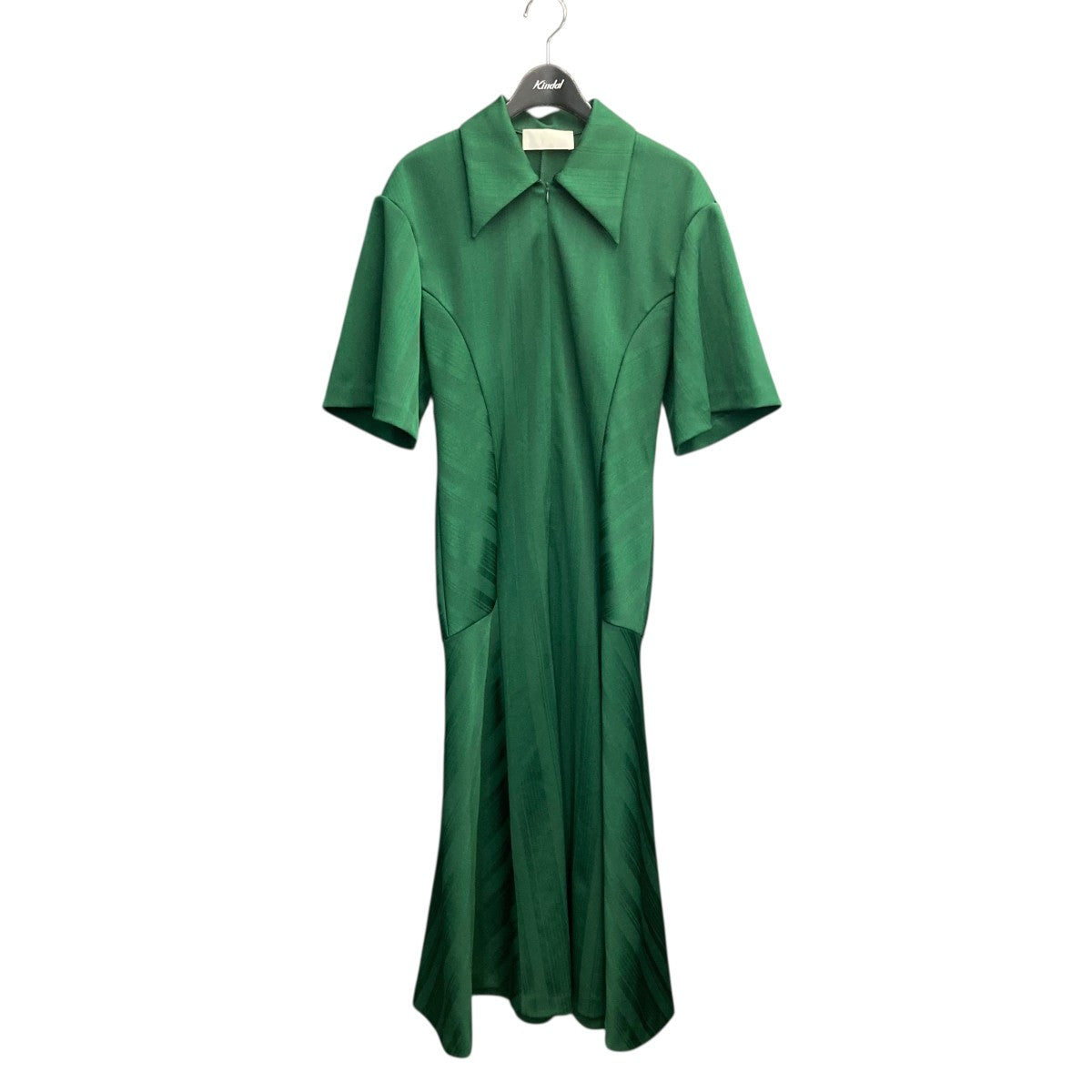mame kurogouchi Double-Layer Stripe Jersey DressドレスMM22PS-JS721 古着・中古-1枚目のアイテム画像