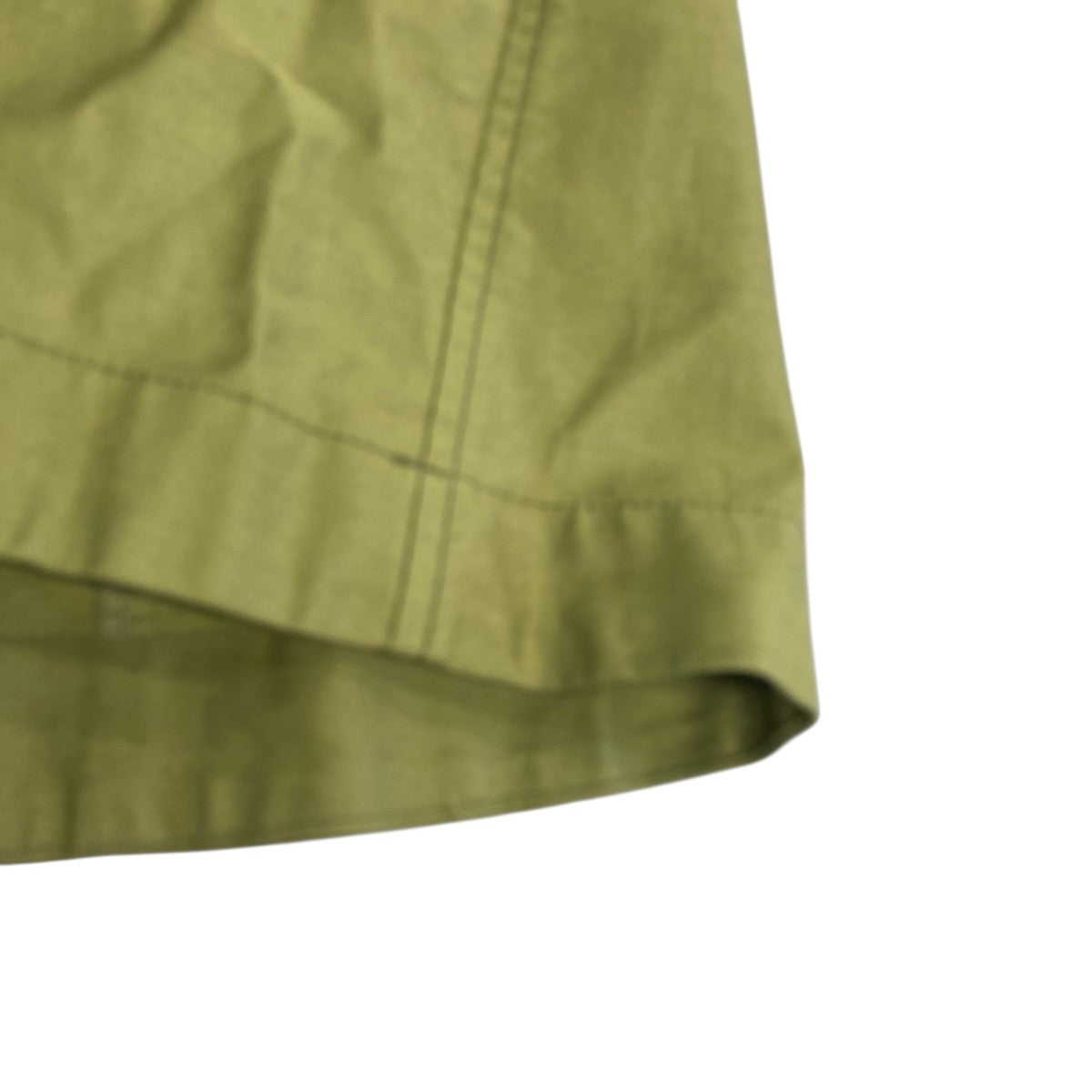 Mame Kurogouchi(マメ) Military Cotton Deep Neck Dress