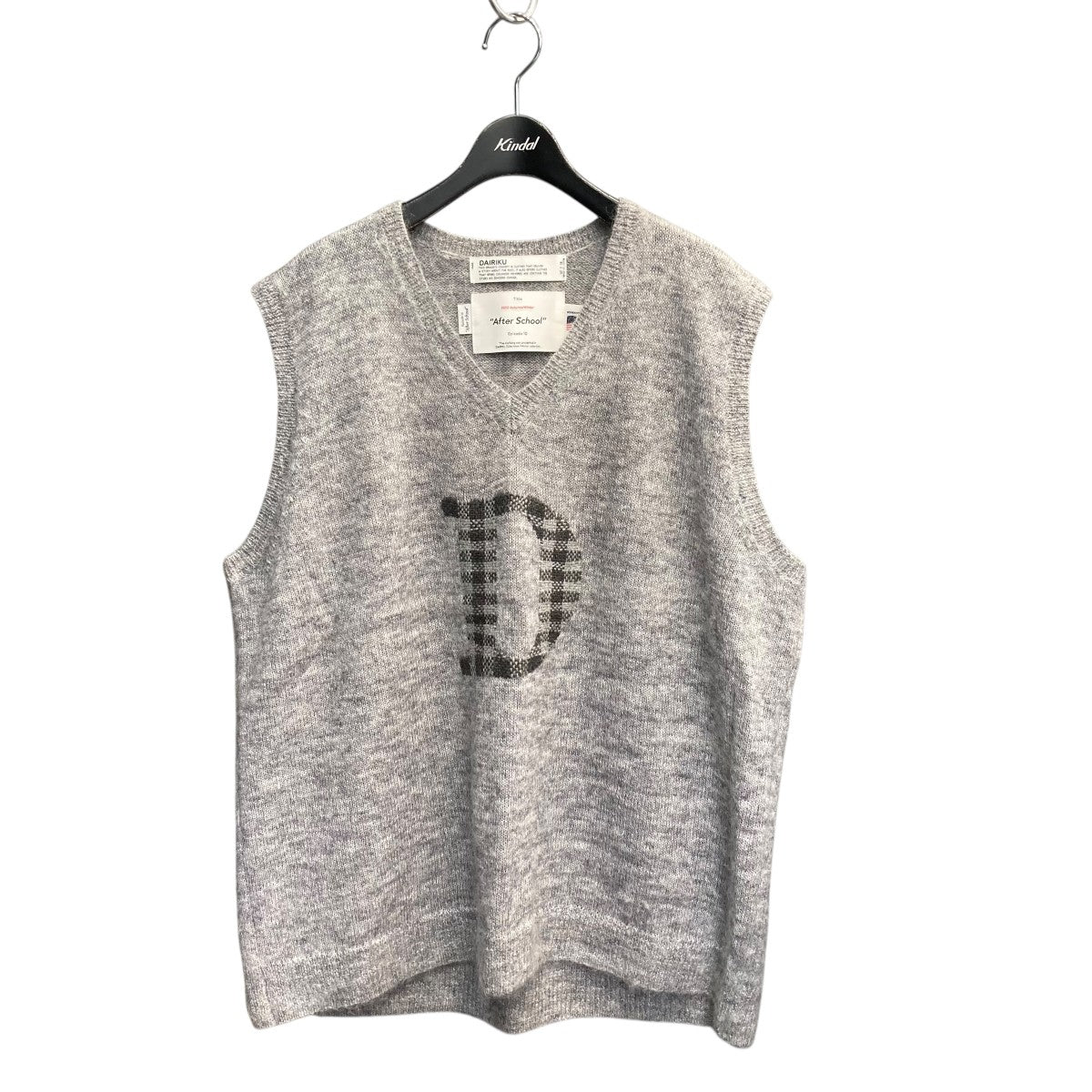 DAIRIKU(ダイリク) D mohair school knit vestニットベスト22AW