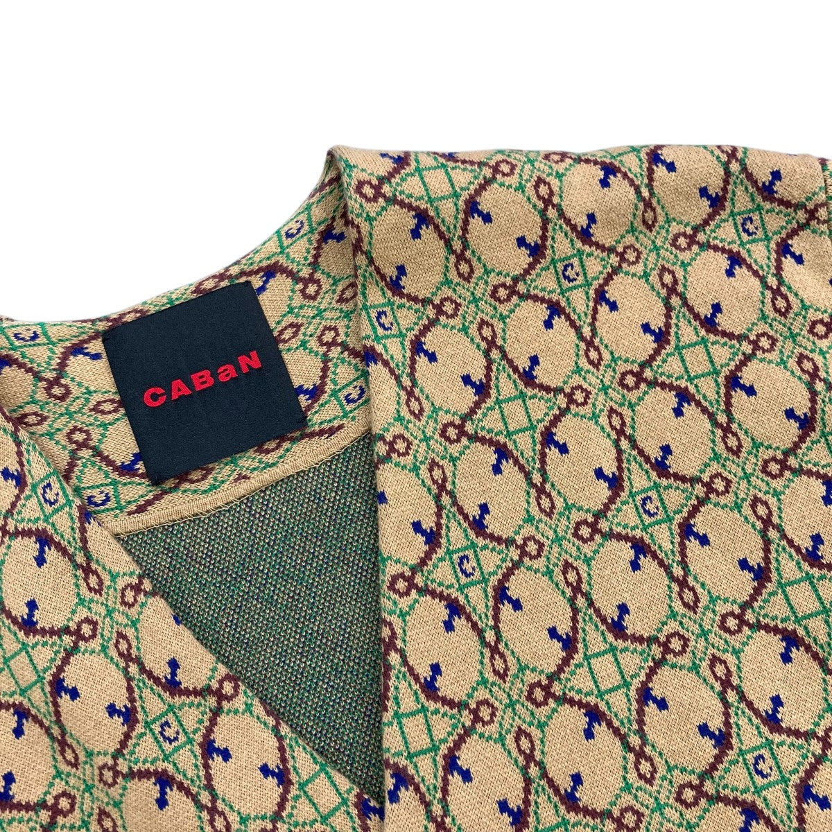 CABaN(キャバン) コットンカシミヤ アンティークタイルジャ
