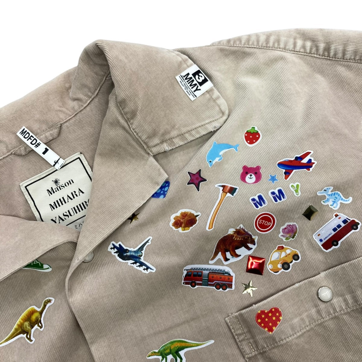 MIHARA YASUHIRO(ミハラヤスヒロ) 25SSLT．CORDUROY SHIRTS w