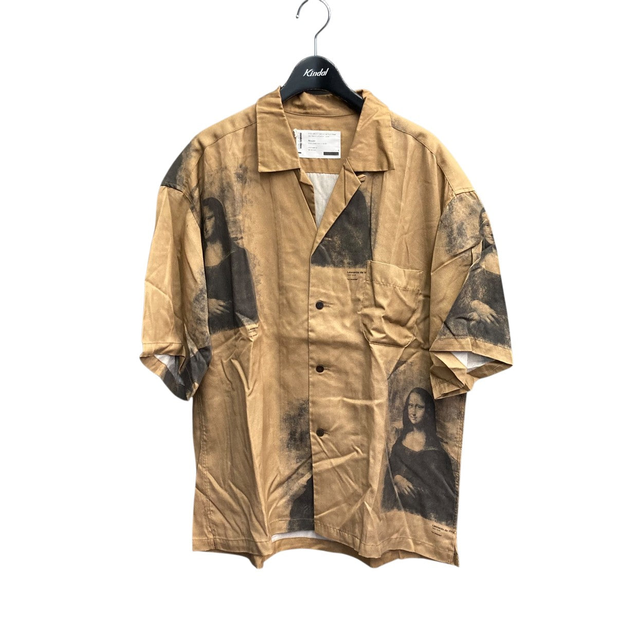ART PRINT OPENCOLLAR SHIRTオープンカラーシャツ8316-149-0234