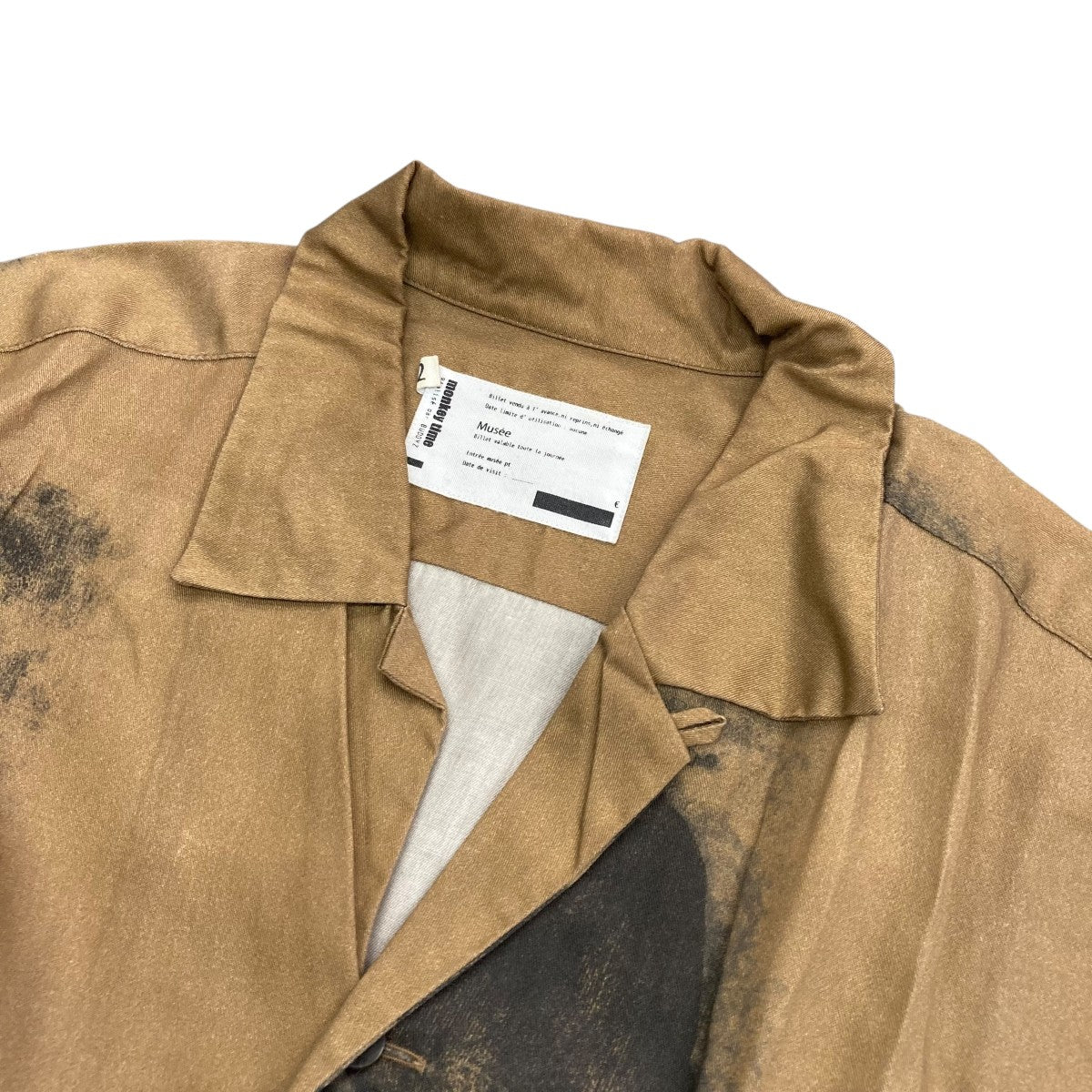 ART PRINT OPENCOLLAR SHIRTオープンカラーシャツ8316-149-0234