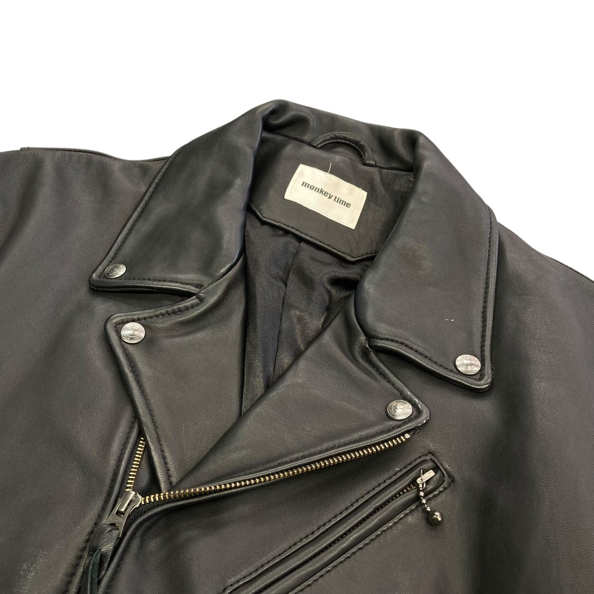 monkeytime ライダース monkey time BEAUTY＆YOUTH UNITED ARROWS 革ジャン ライダース