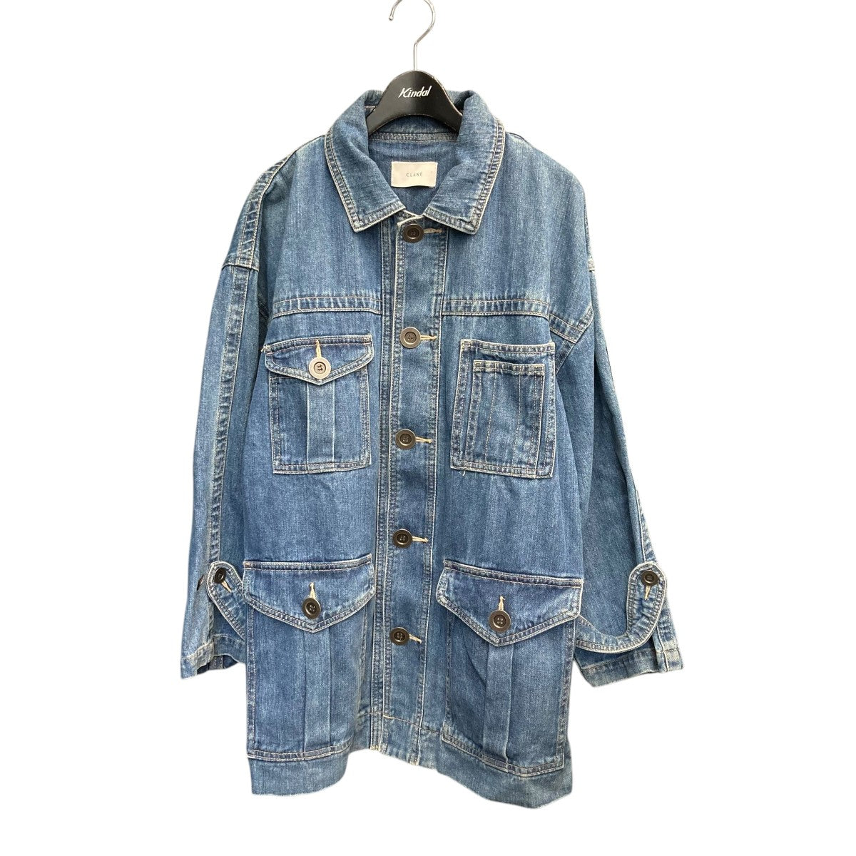 CLANE(クラネ) JACKET PULLOVER DENIM TOPS プルオーバー