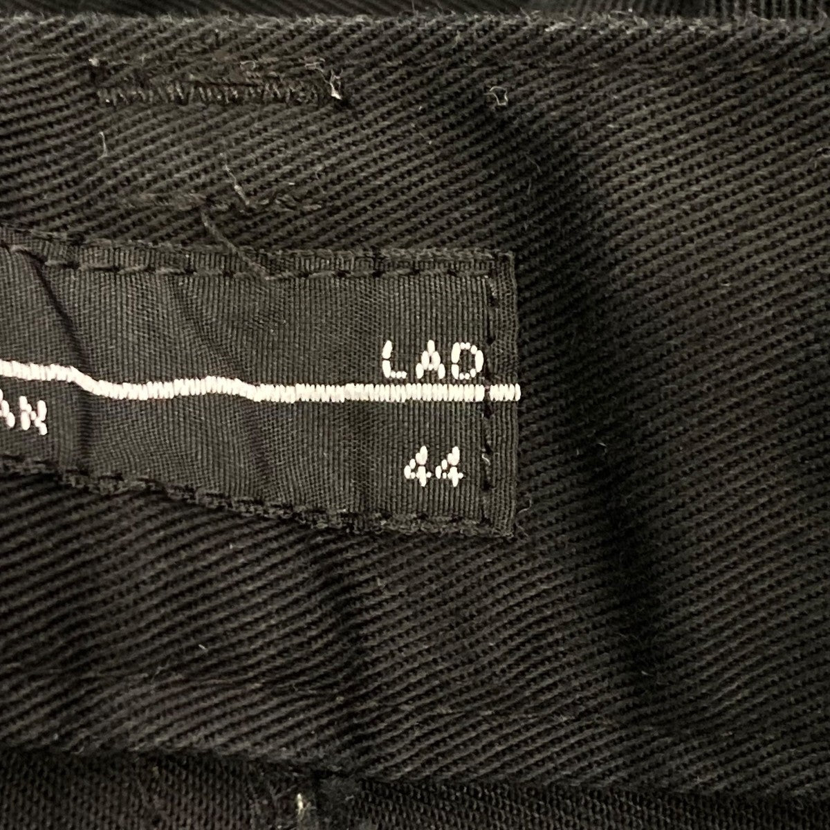 ラッドミュージシャン　パンツ FAUX LAMBSKIN CROPPED WIDE-LEG PANTS（その他パンツ）｜LAD