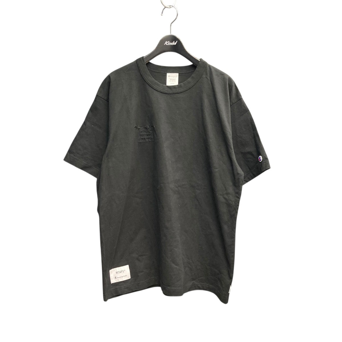 Champion×WTAPS 半袖カットソーC8-Z351 C8-Z351 ブラック サイズ