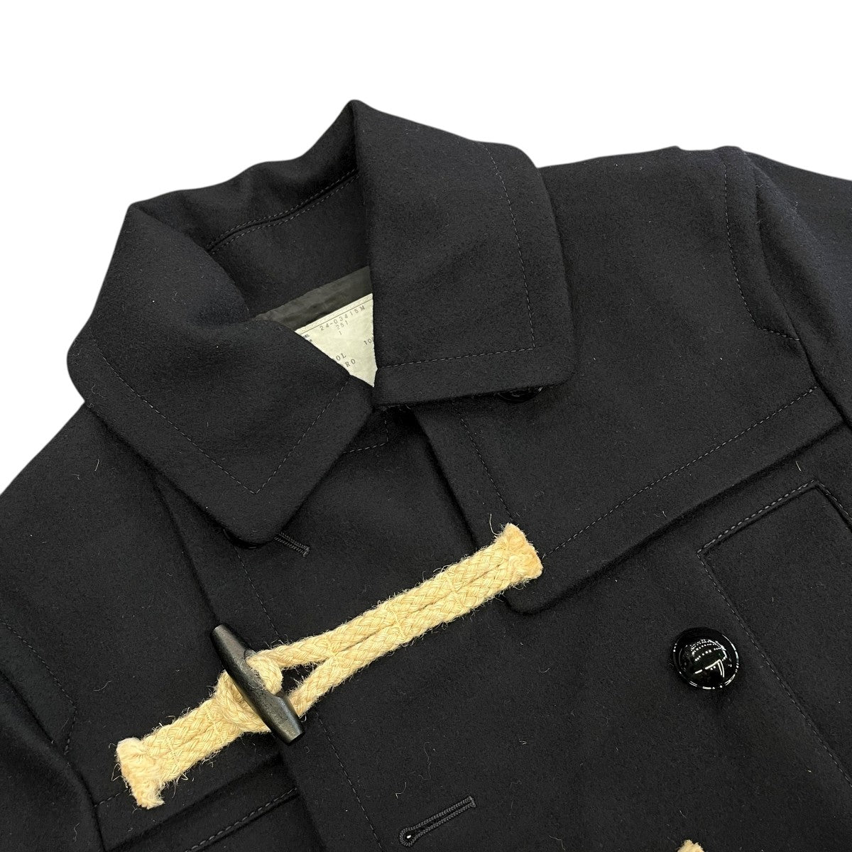 sacai(サカイ) 24AWSacai Wool Melton Jacketダッフルコート24-03415M